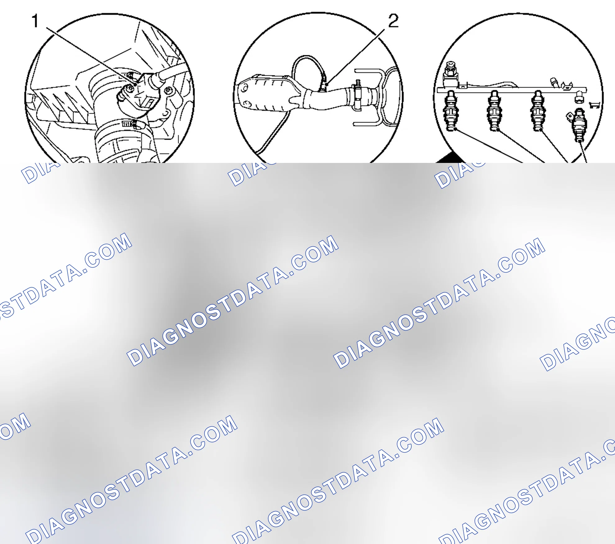 Bildtafel Motormanagementsystem