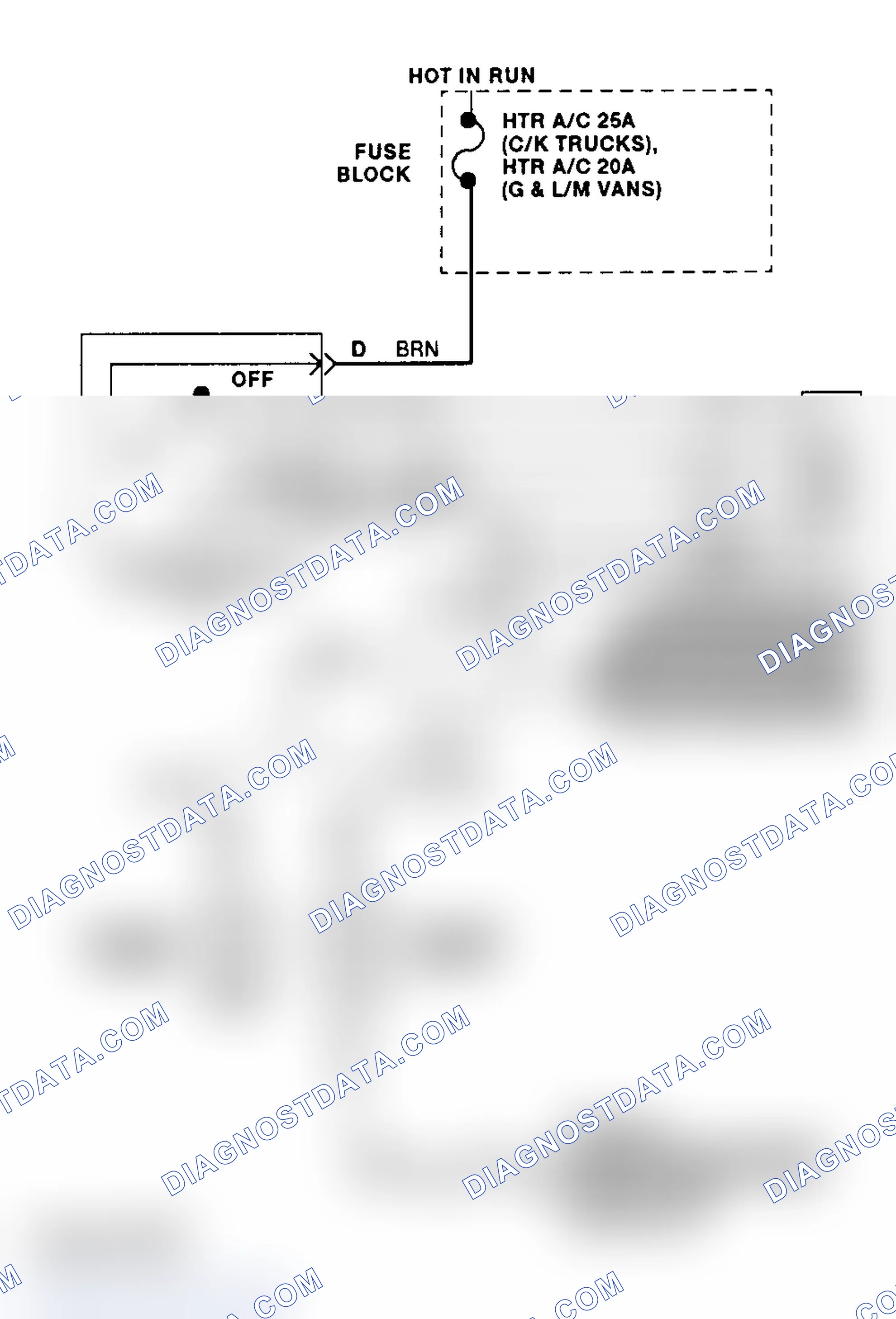 Fig. 5: Front Heater System Wiring Diagram
