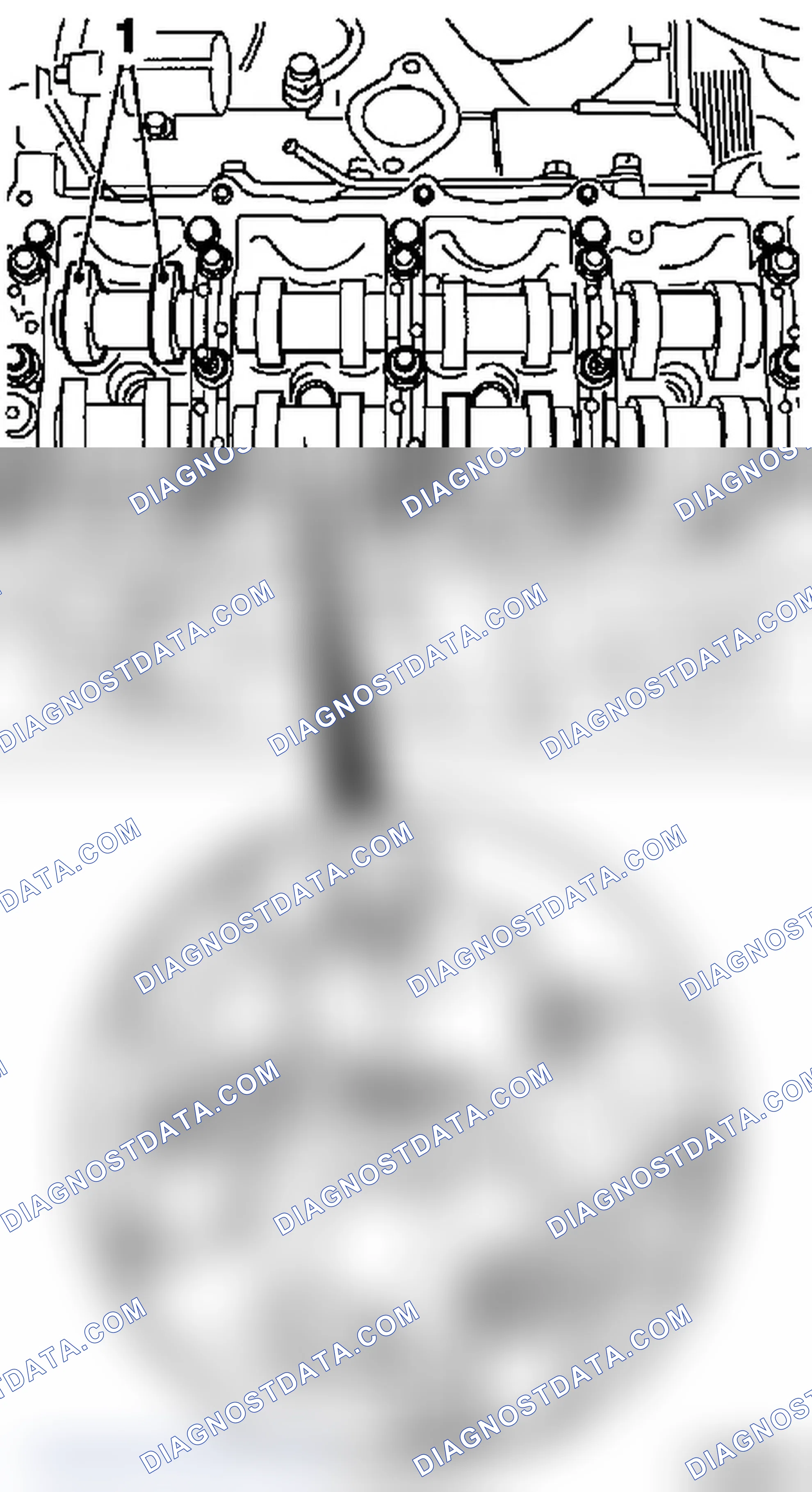 Repair Engine Using an Engine Short Block (Y 17 DT)
