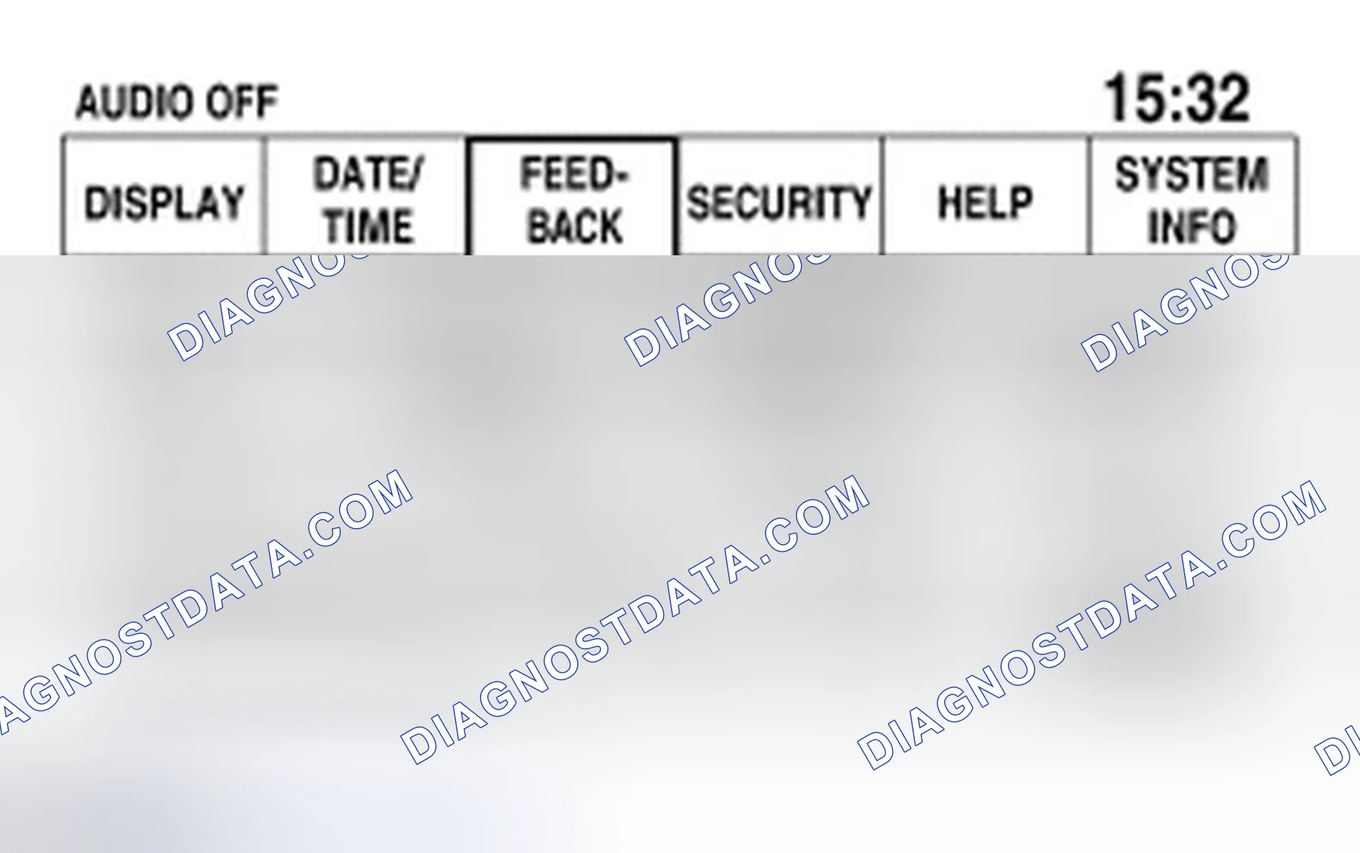 Scheme 2: PINPOINT TEST M: THE AUDIBLE SWITCH FEEDBACK IS INOPERATIVE