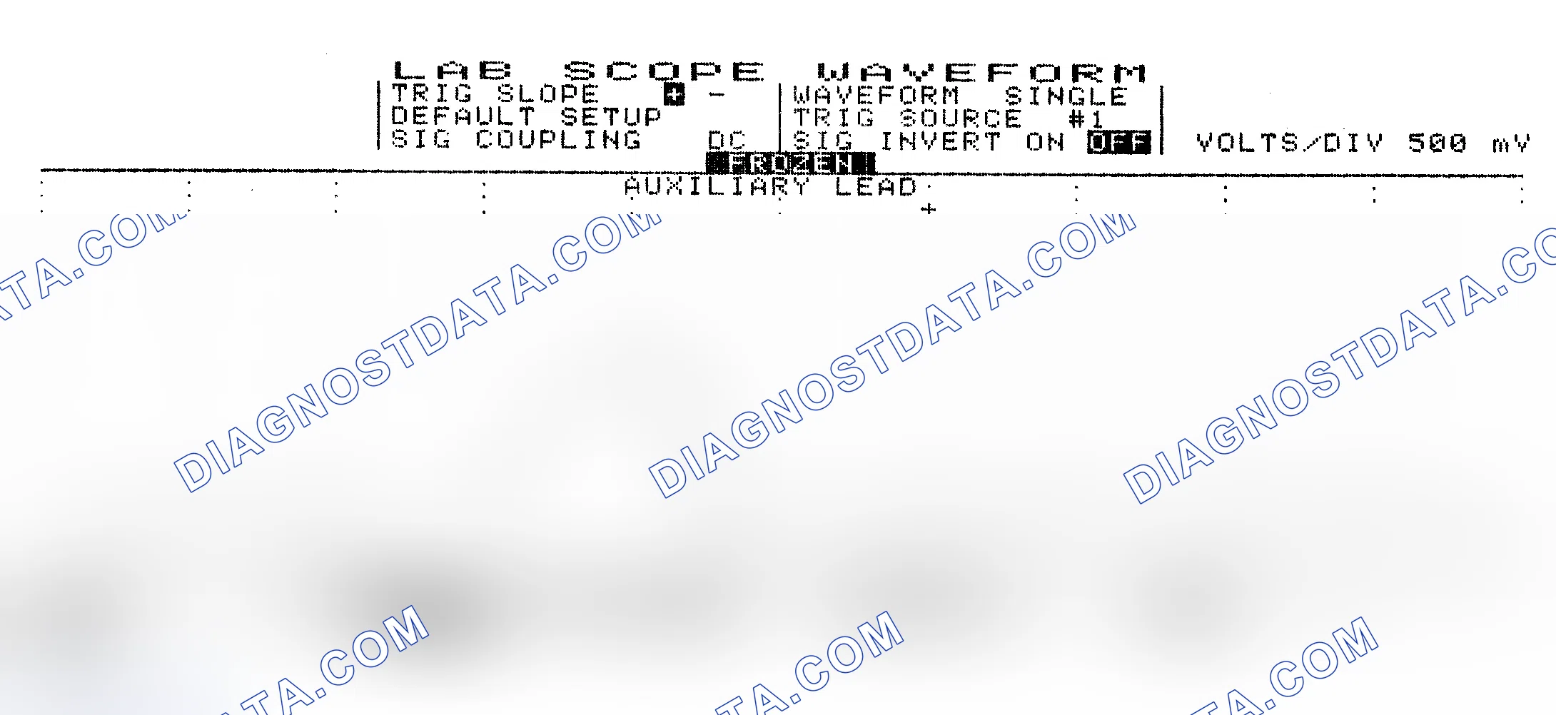 Scheme 10: Single Injector w/Excessive Current Flow - Current Pattern