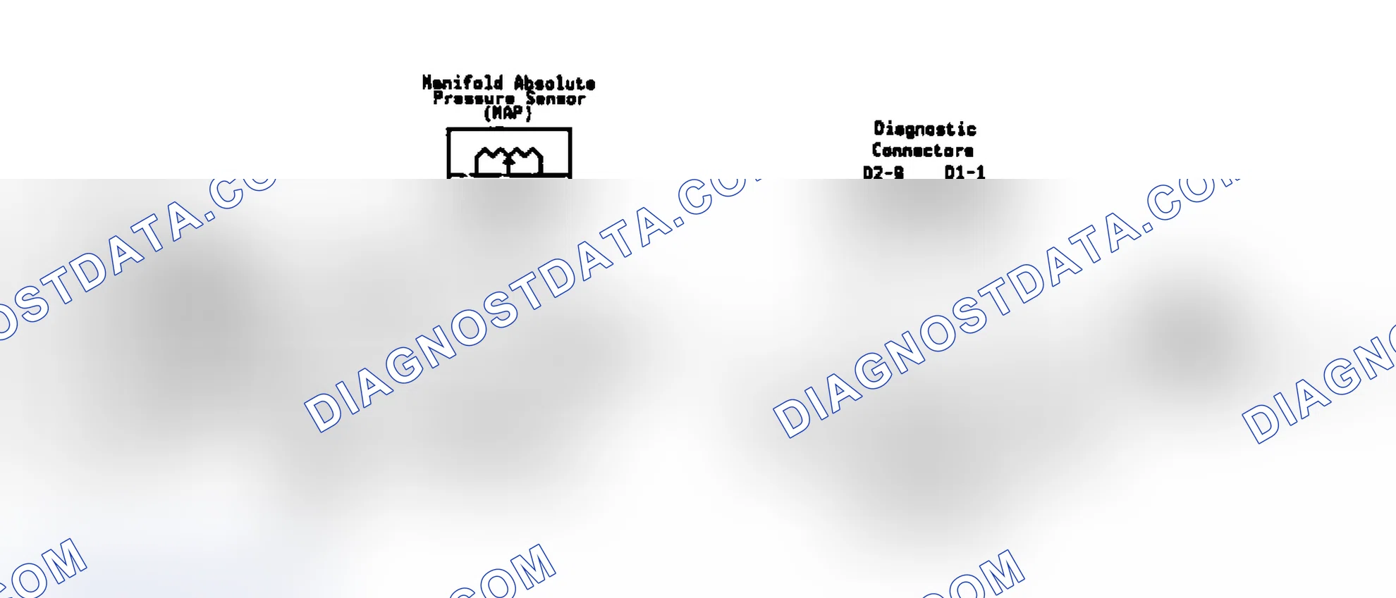 Scheme 67: Fault 1052: Circuit Diagram MAP Sensor Circuit