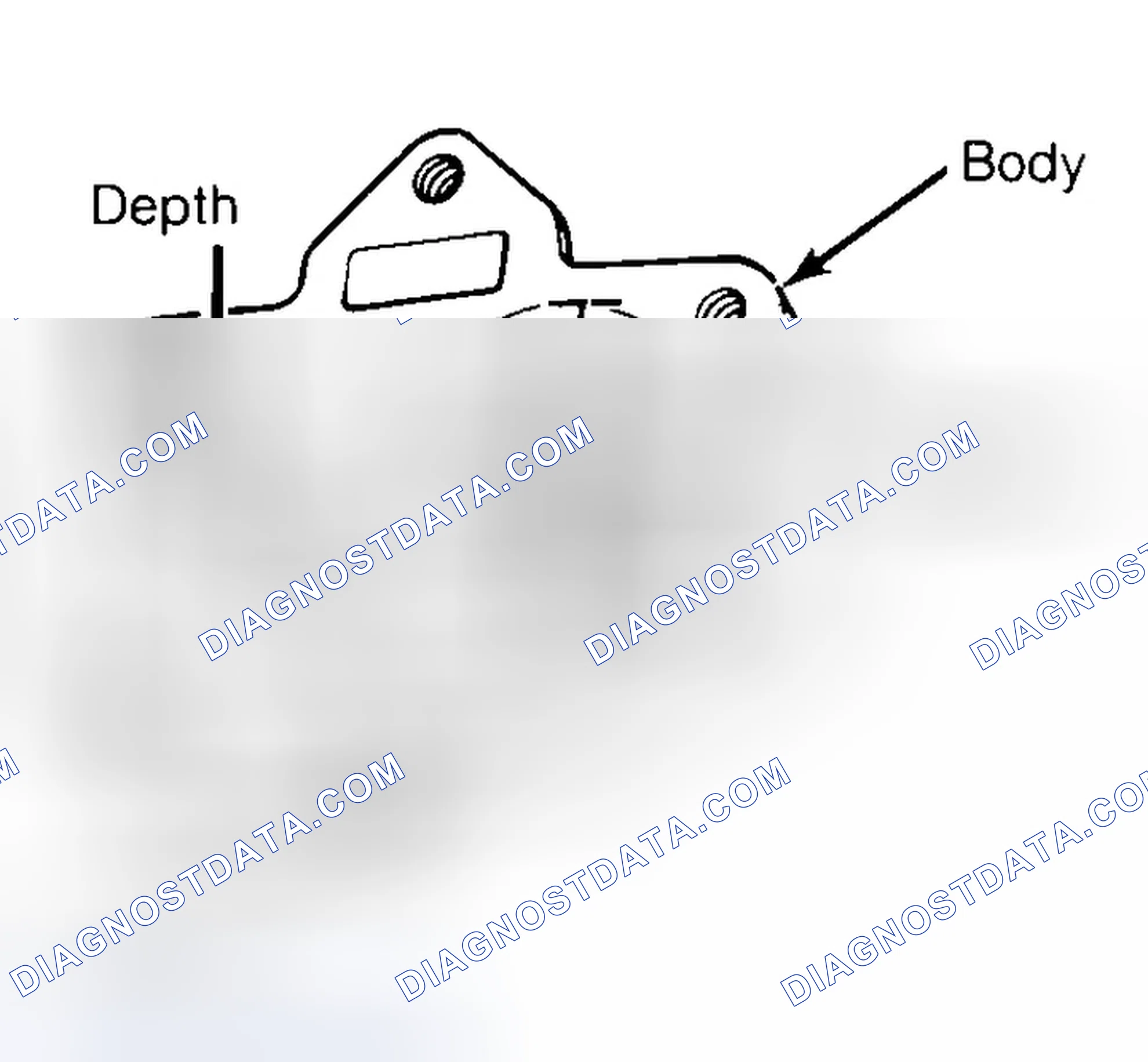 Scheme 35: Measuring Oil Pump Gear Cavity