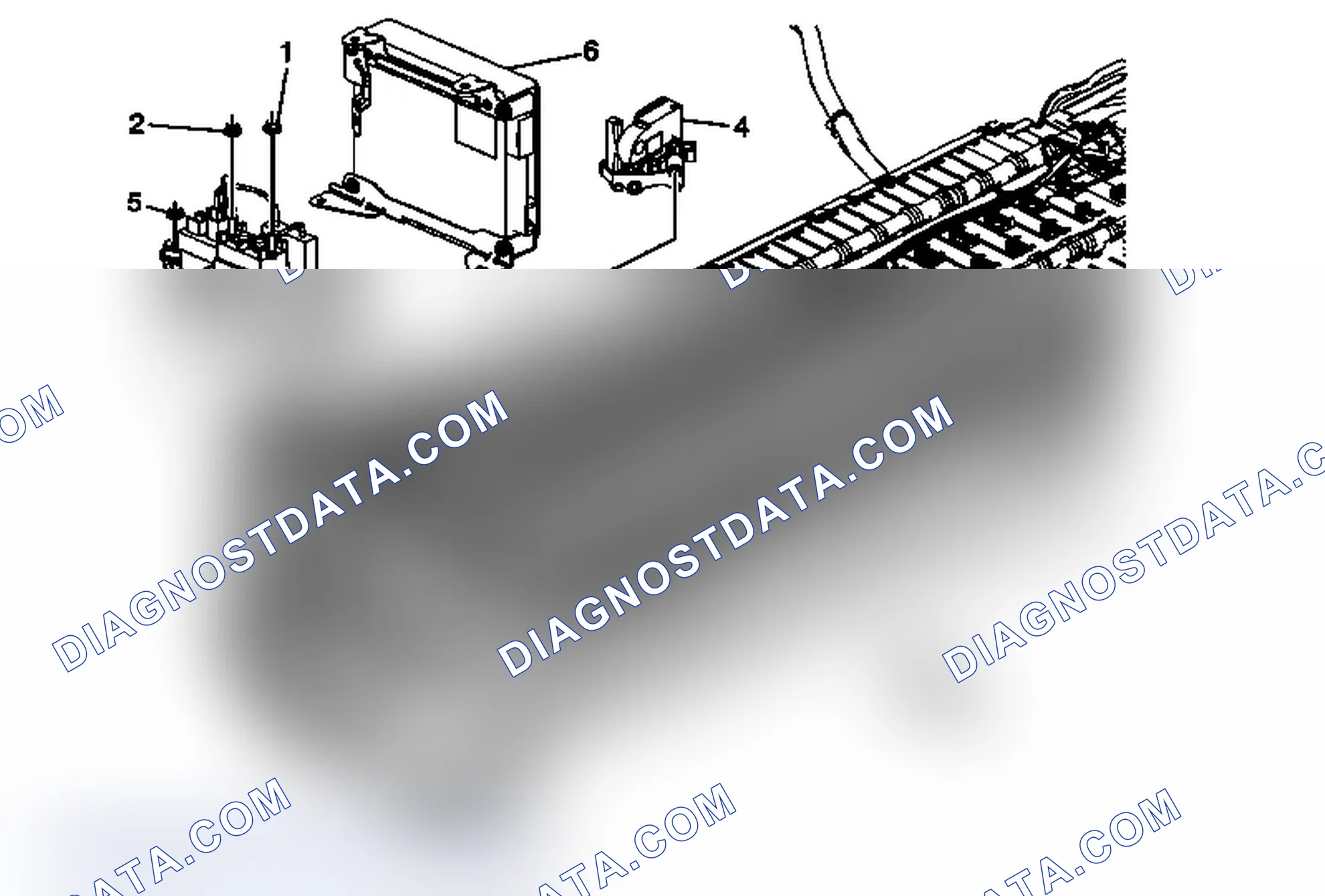 Scheme 40: Drive Motor Generator Battery Control Module Assembly and Drive Motor Battery Current Sensor Assembl