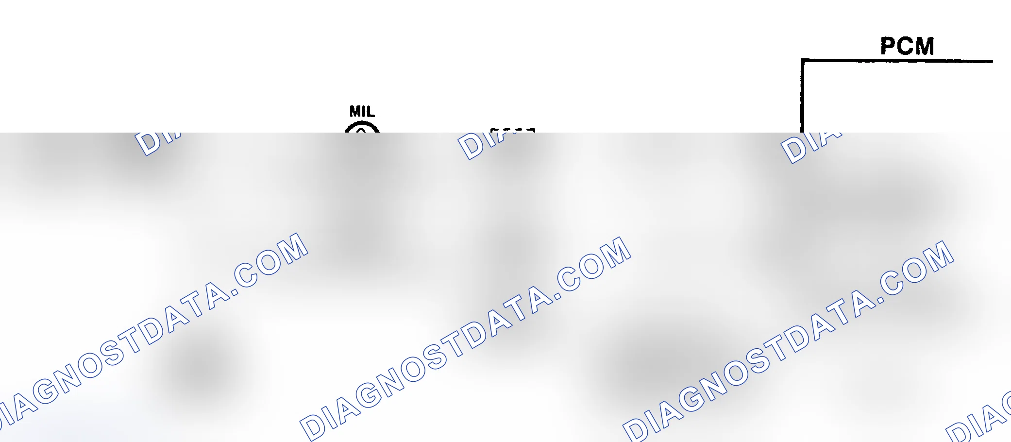 Scheme 355: DTC 46 Schematic ("C" & "K" Series) MIL Circuit Fault