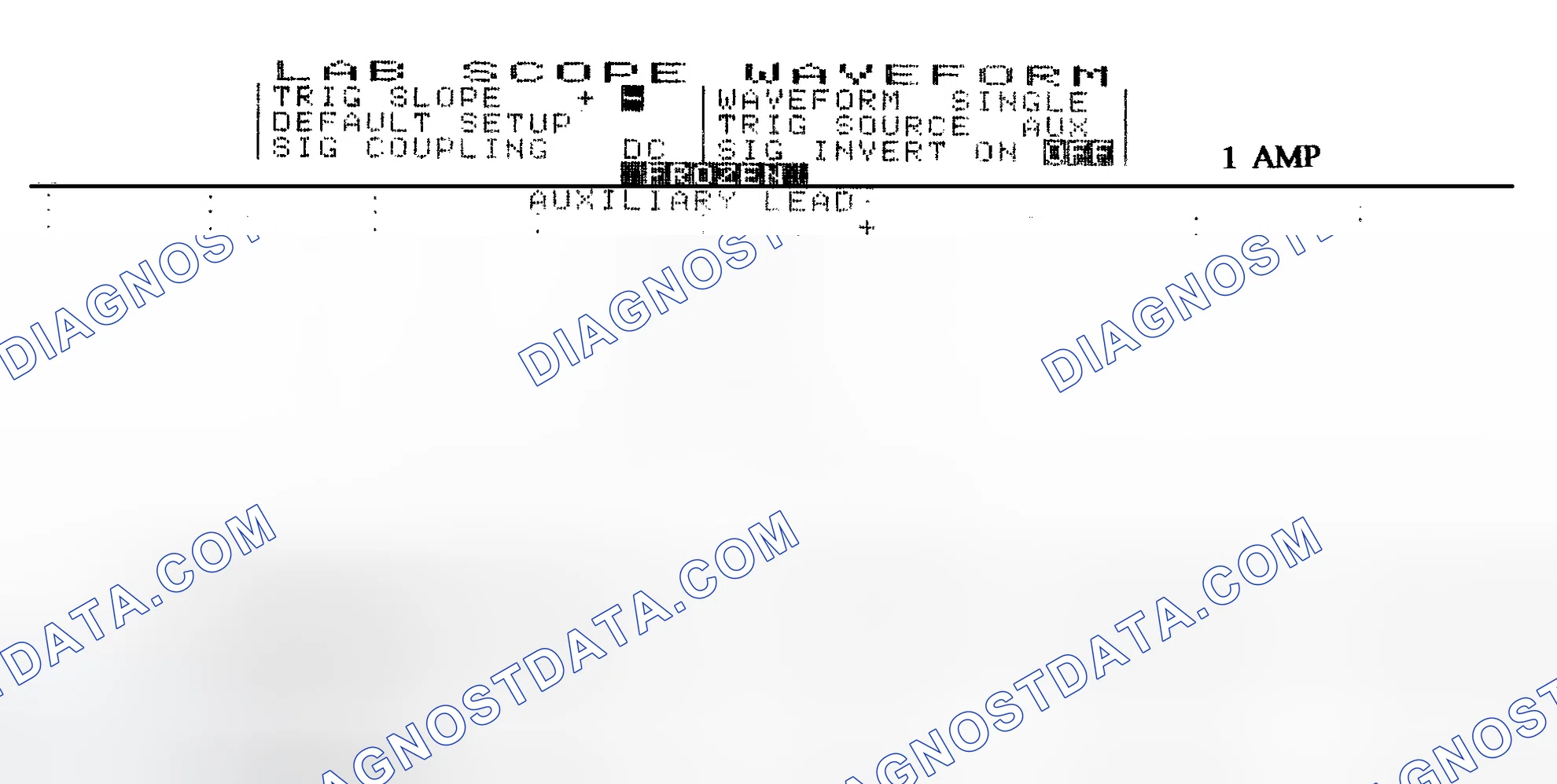 Scheme 20: Single Injector w/Normal Current Flow - Current Pattern