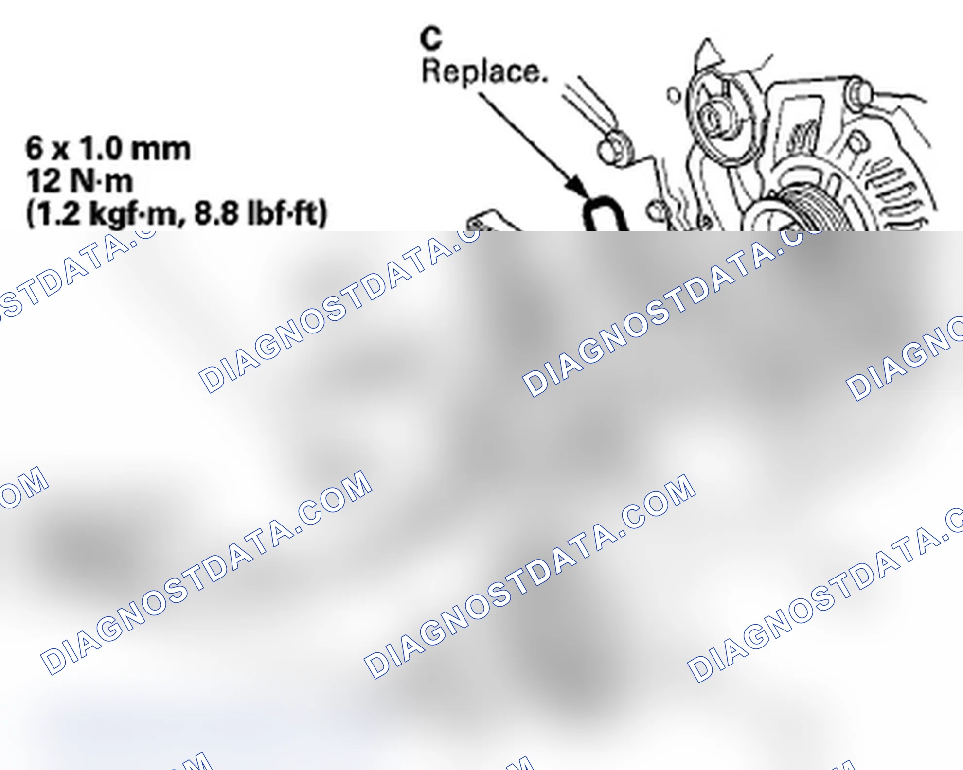 Scheme 49: Water Pump Replacement