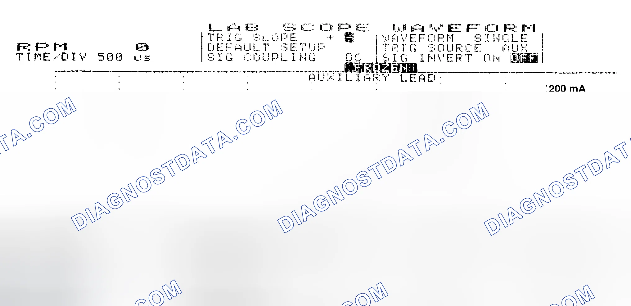 Scheme 17: Single Injector w/Normal Current Flow - Current Pattern