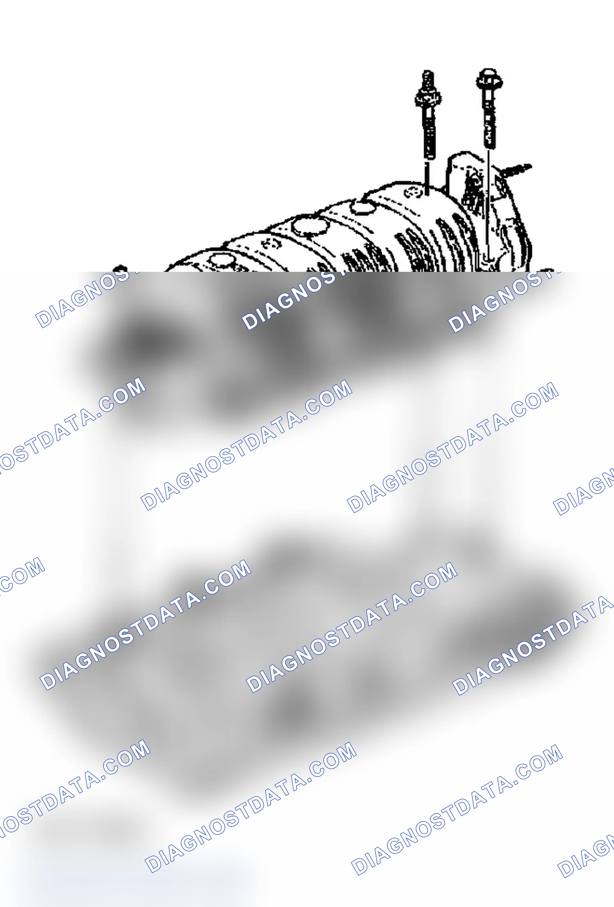 Scheme 353: Intake Manifold installation - Upper