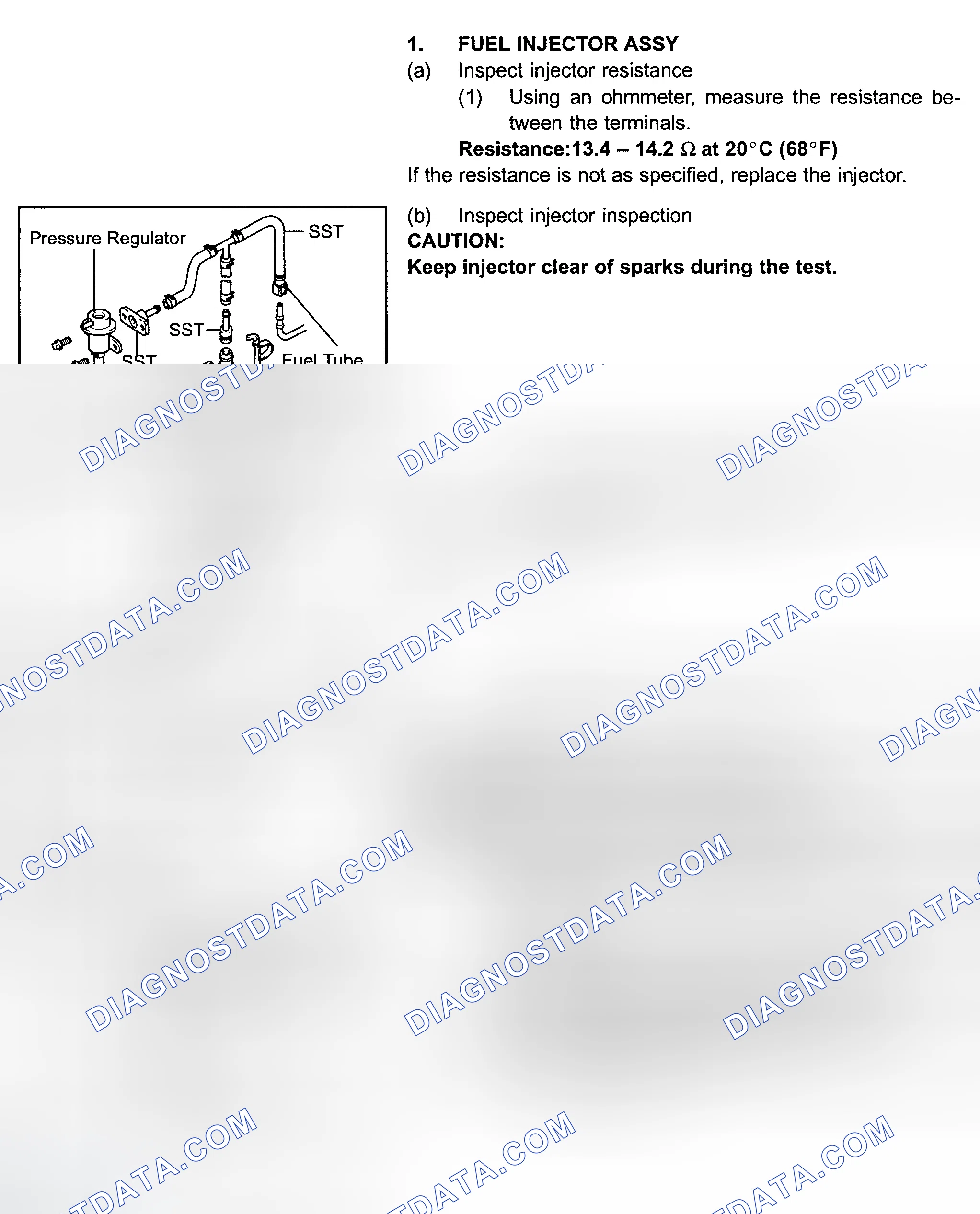 Scheme 674: Fuel Injectors (4Runner 4.7L)