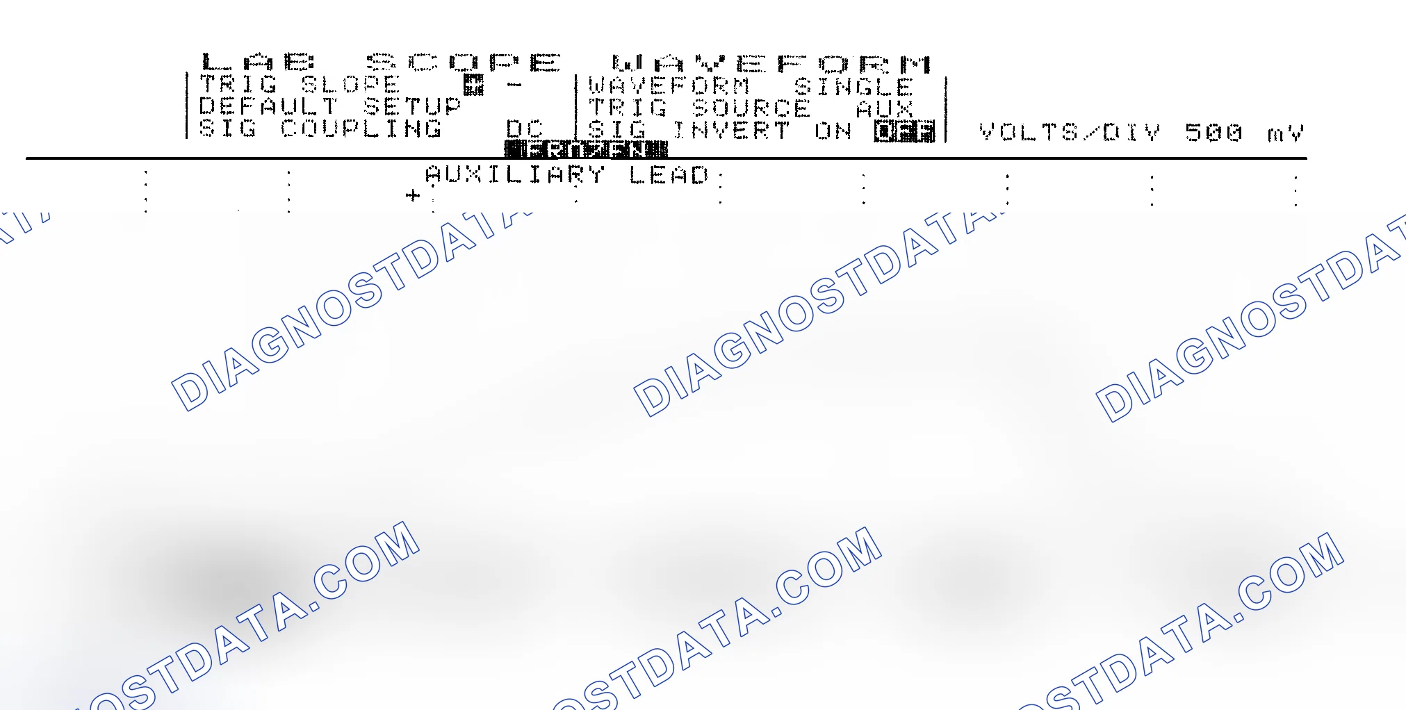 Scheme 14: Single Injector w/Excessive Current Flow - Current Pattern