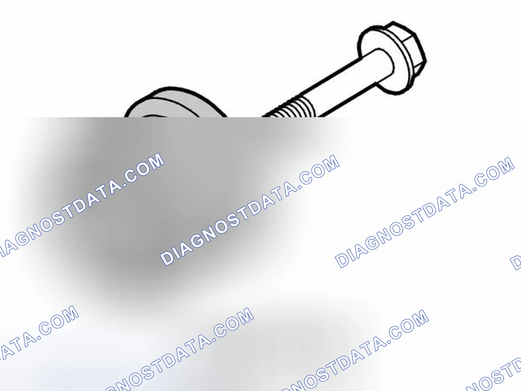 Scheme 134: Installing the front camshaft seals