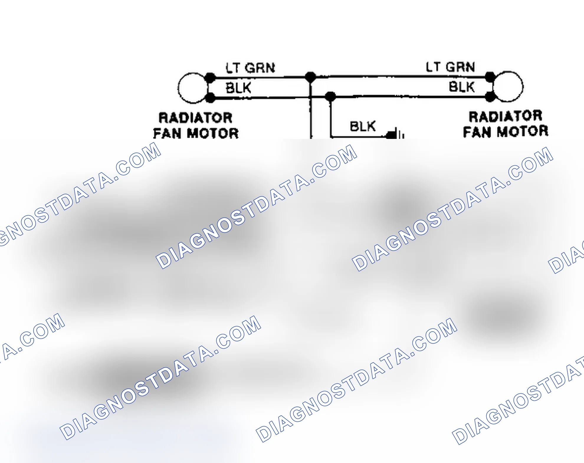 Scheme 11: Dynasty, Fifth Avenue, Imperial & New Yorker 3.0L & 3.3L Electric Cooling Fan Wiring Diagram