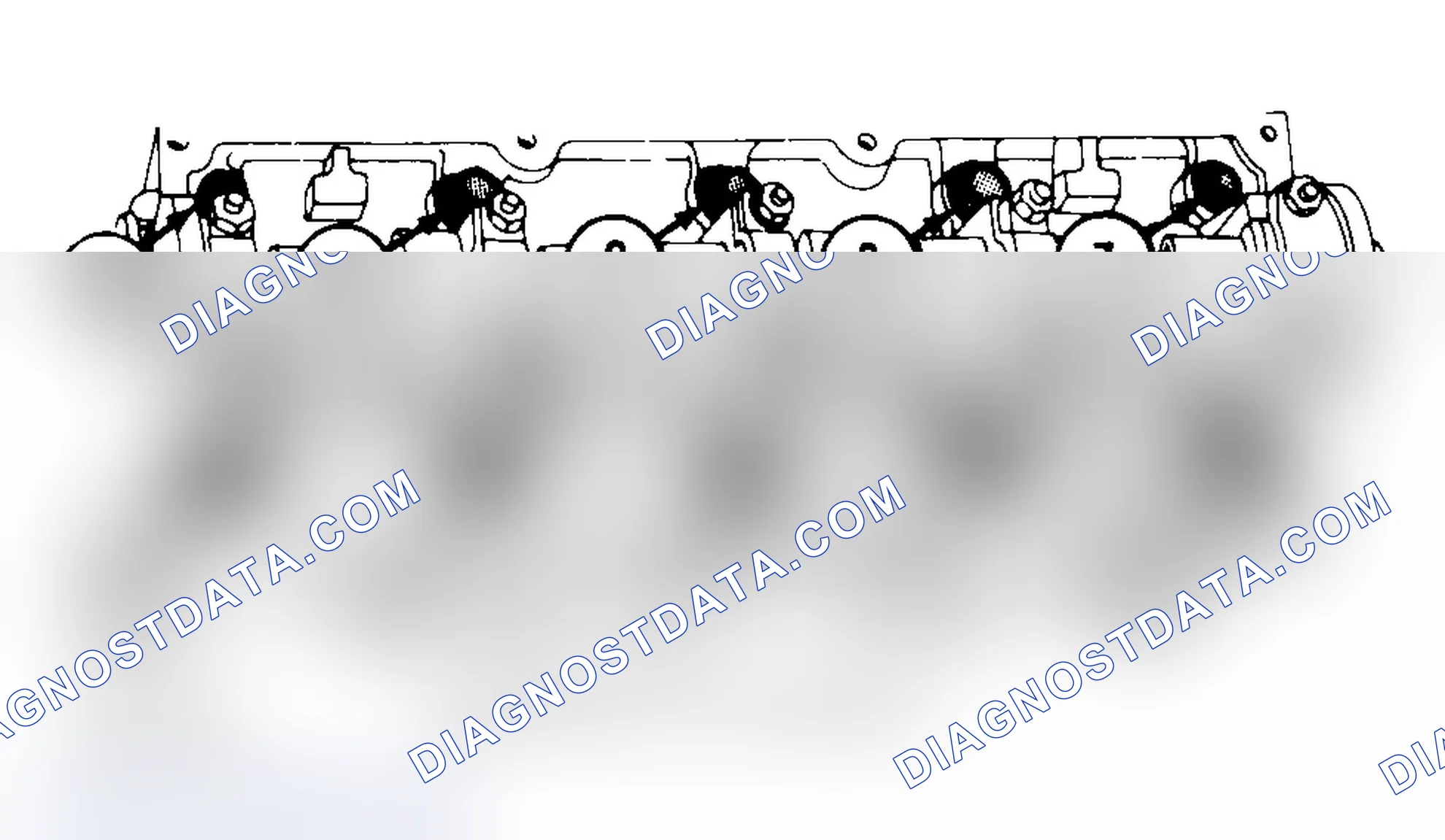 Scheme 3: Typical Cylinder Head Tightening or Loosening Sequence