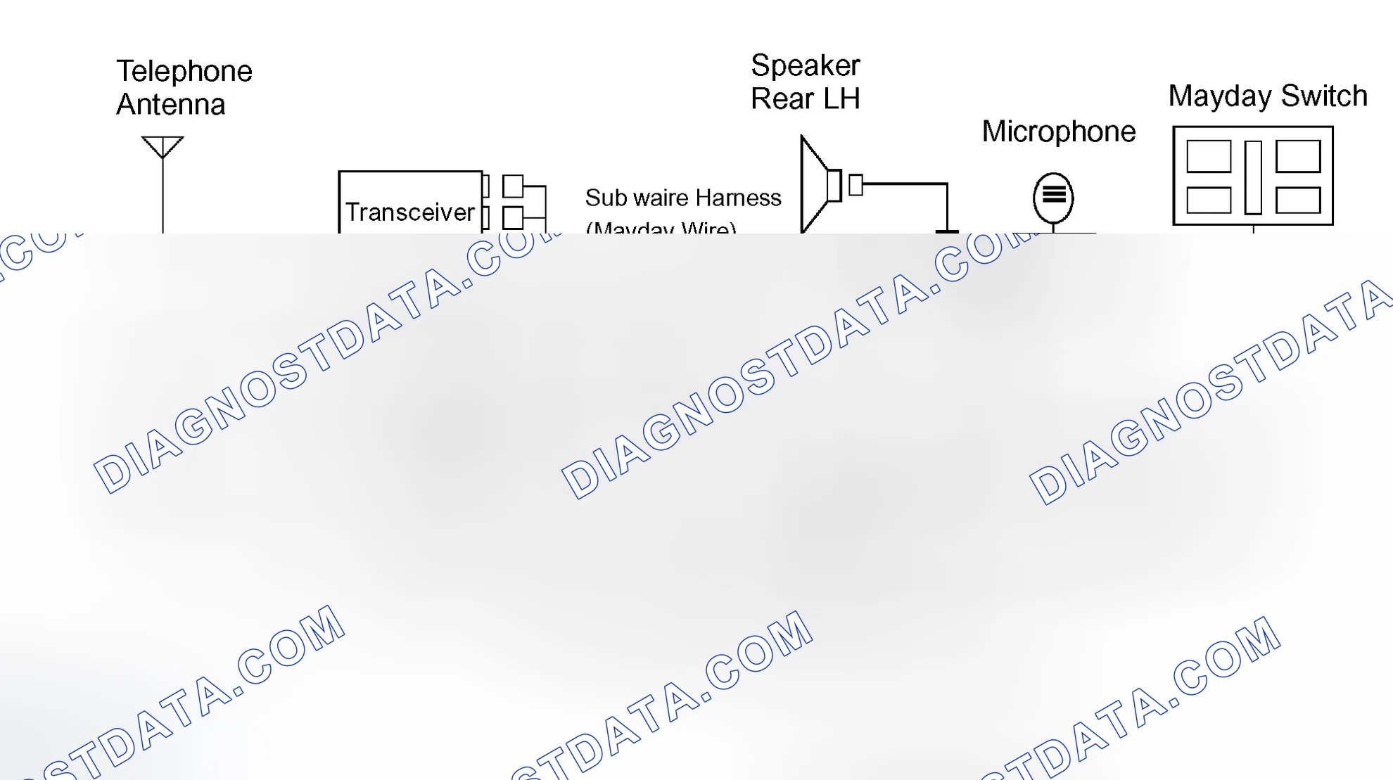 Fig. 4: Identifying Lexus Link System Components Location (2 Of 2)