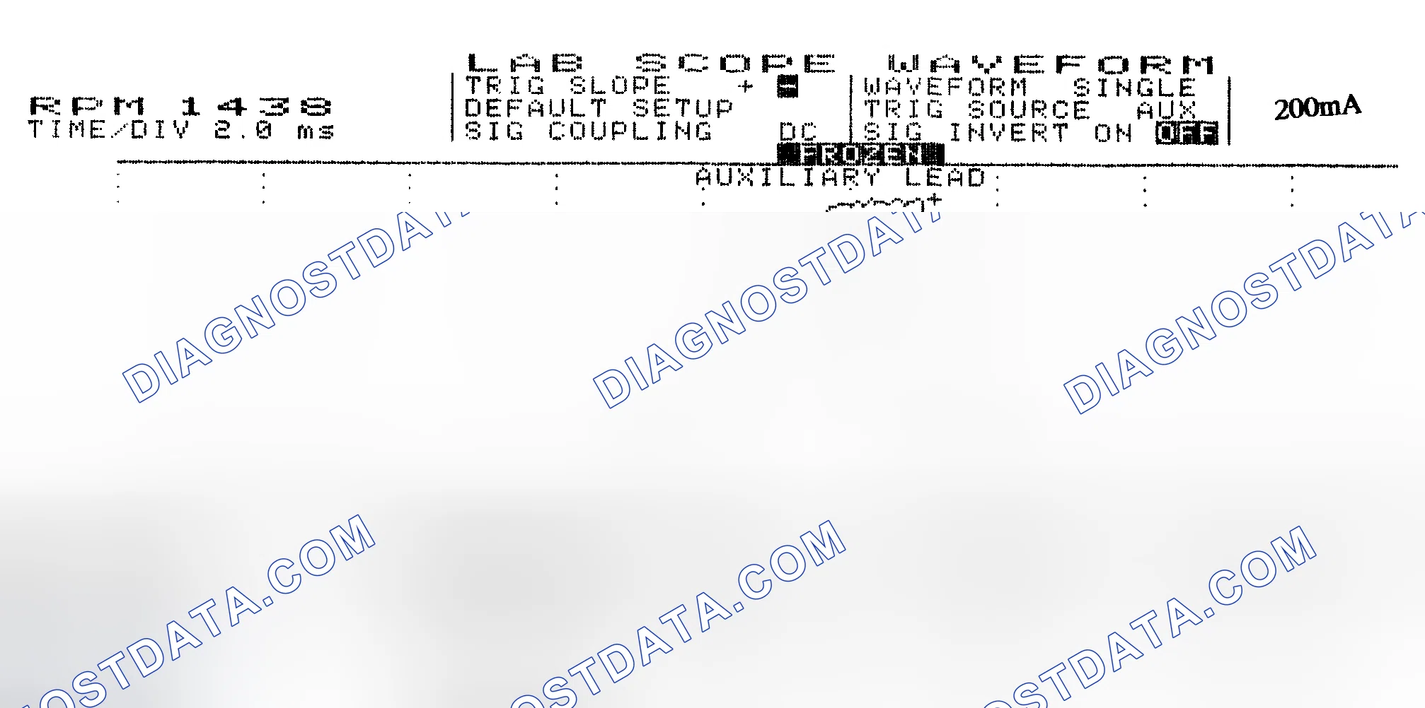 Scheme 15: Single Injector w/Normal Current Flow - Current Pattern