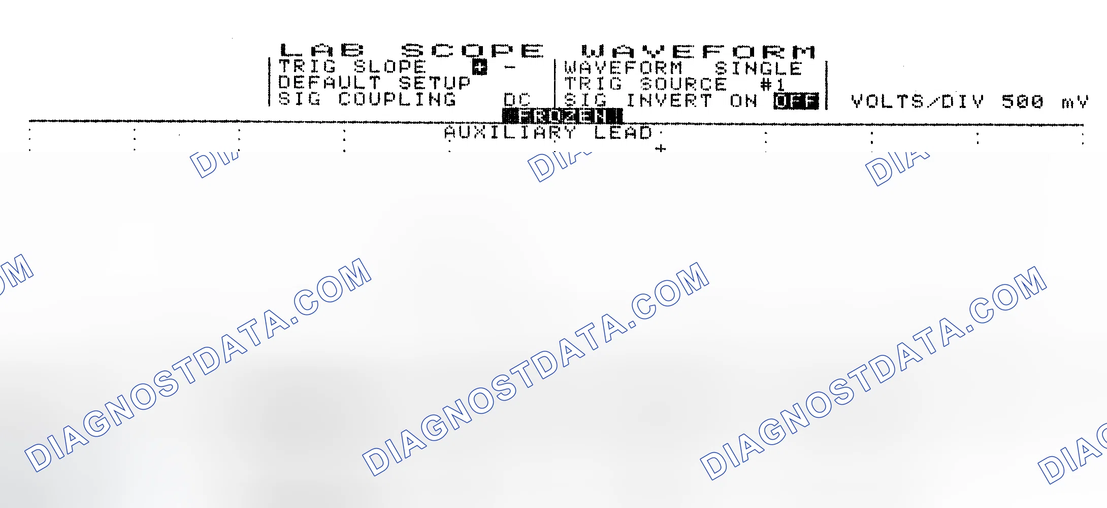 Scheme 10: Single Injector w/Excessive Current Flow - Current Pattern