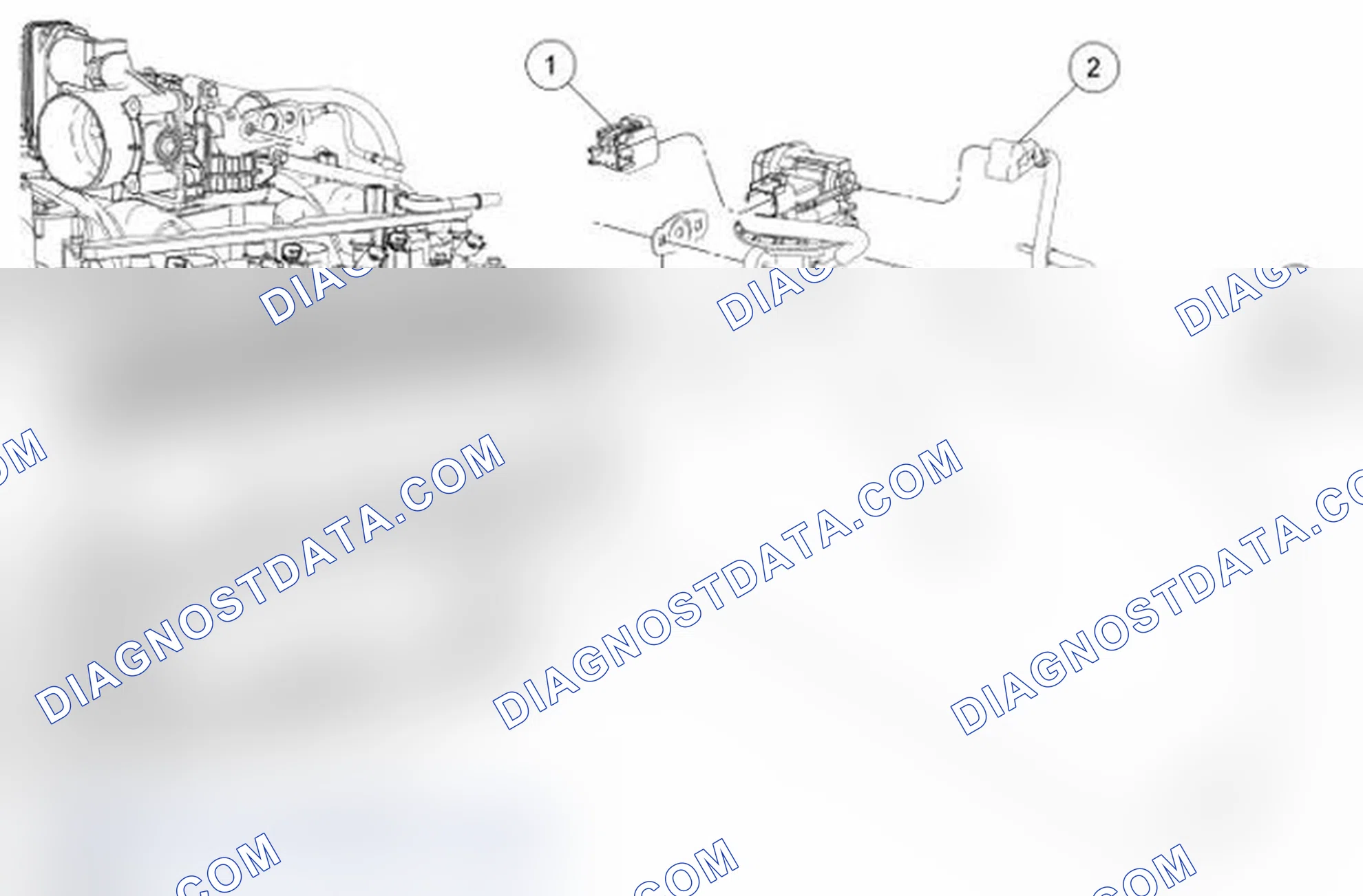 Scheme 78: Exhaust Gas Recirculation (EGR) System Components - Exploded View, 4.6L