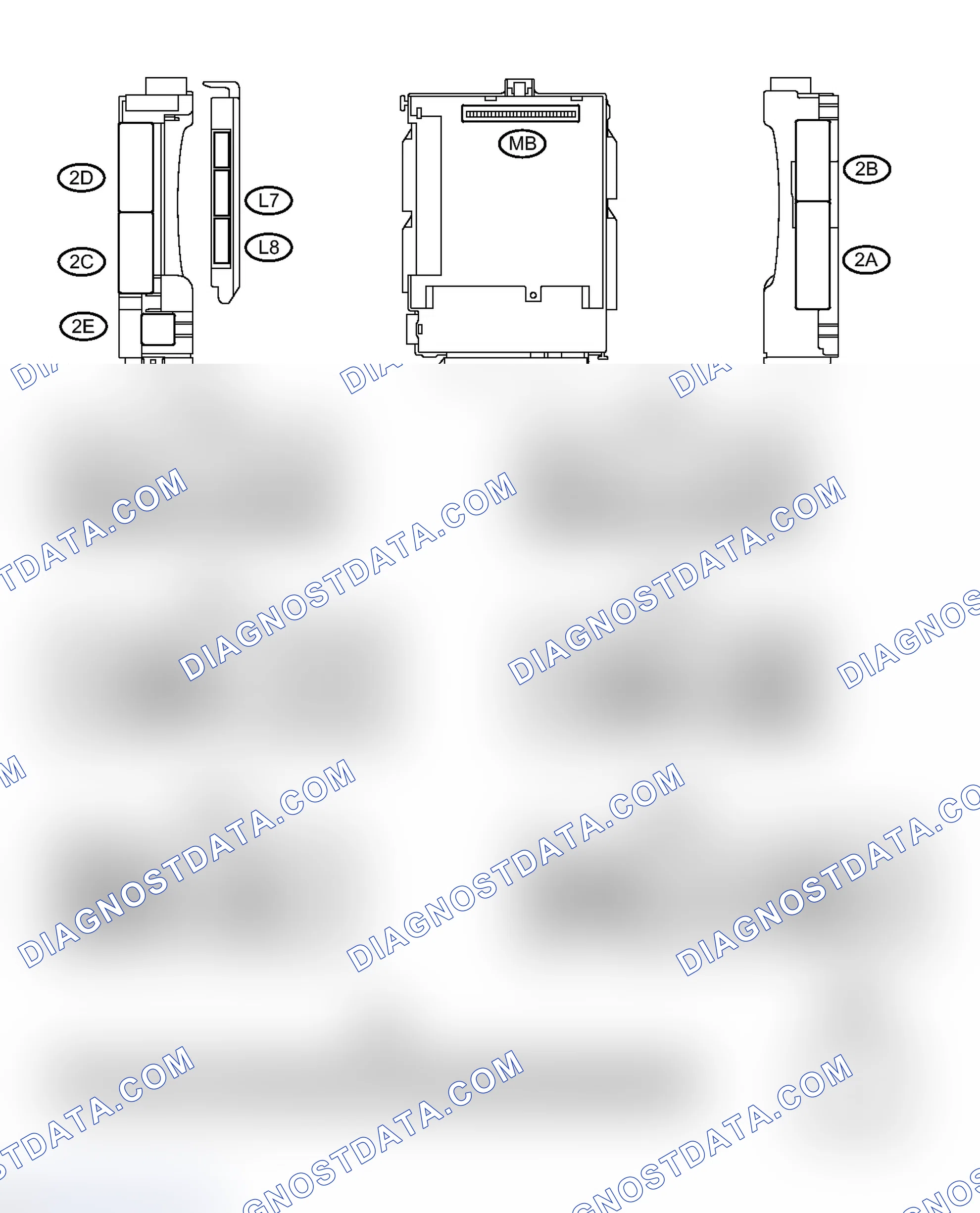 Scheme 10: TERMINALS OF ECU
