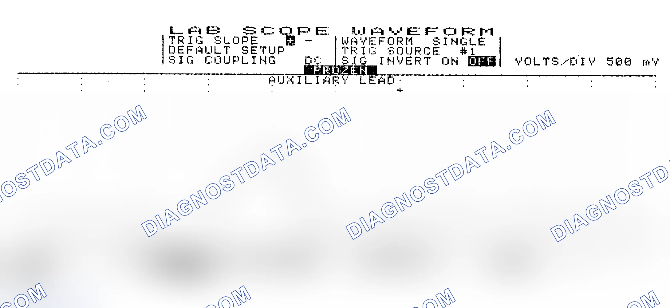 Scheme 10: Single Injector w/Excessive Current Flow - Current Pattern