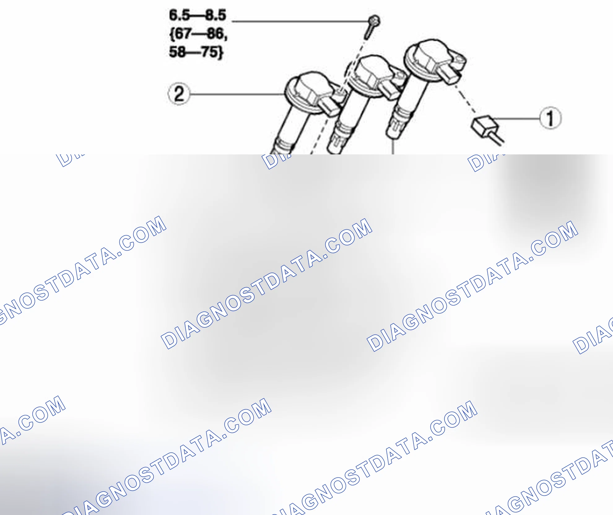 Scheme 6: IGNITION COIL REMOVAL/INSTALLATION [MZI 3.7 V6]