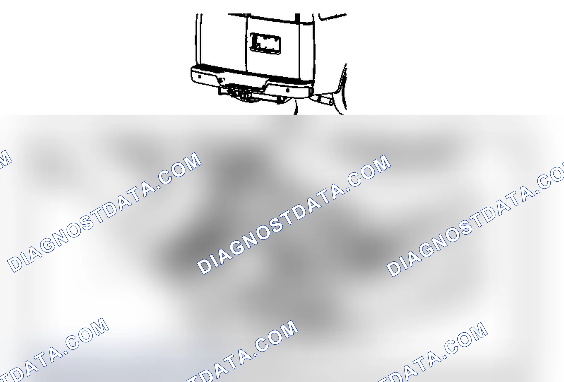 Scheme 5: Rear Object Sensor Alarm Assembly Replacement