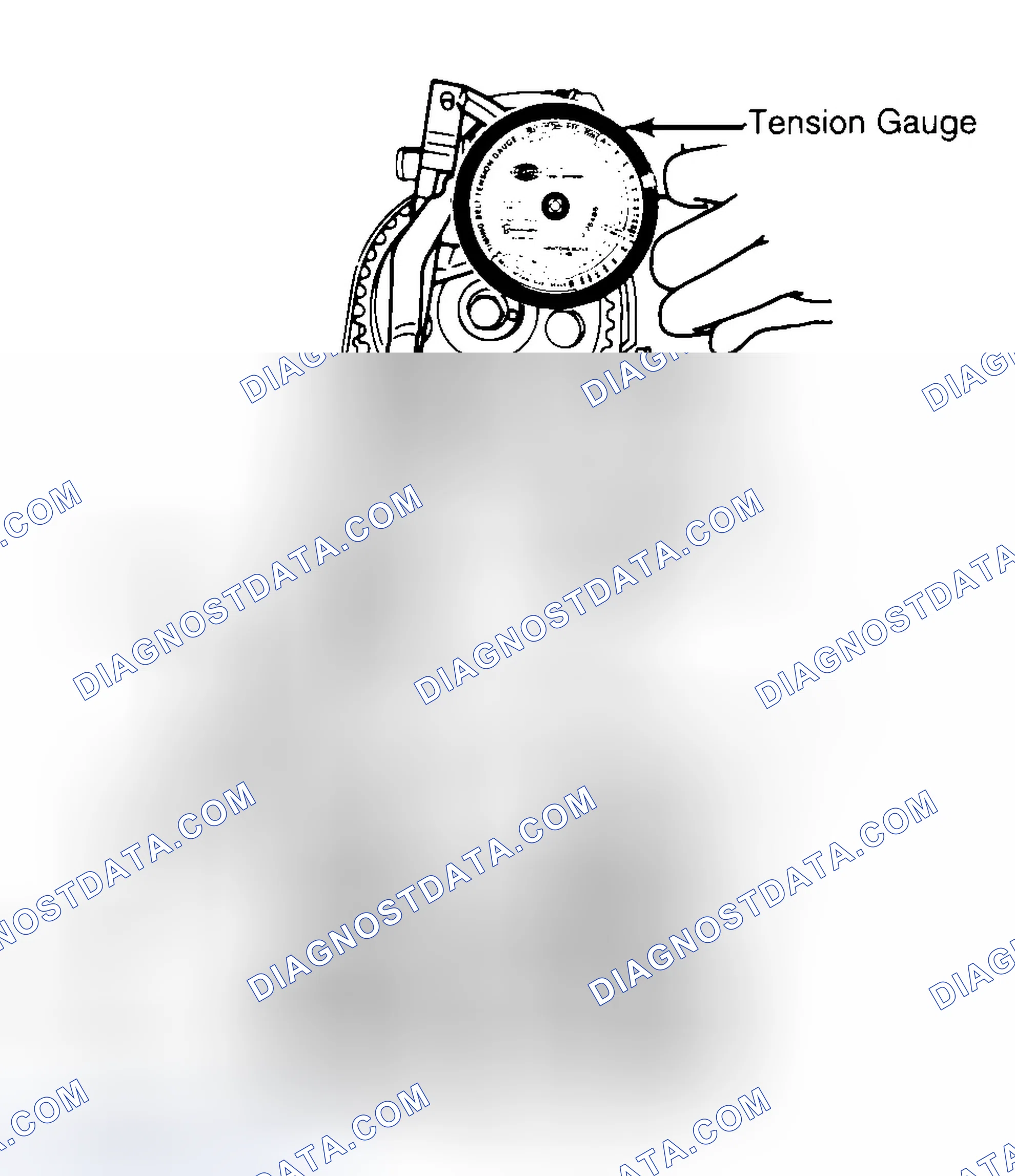 Scheme 3: Adjusting Typical Timing Belt Tension