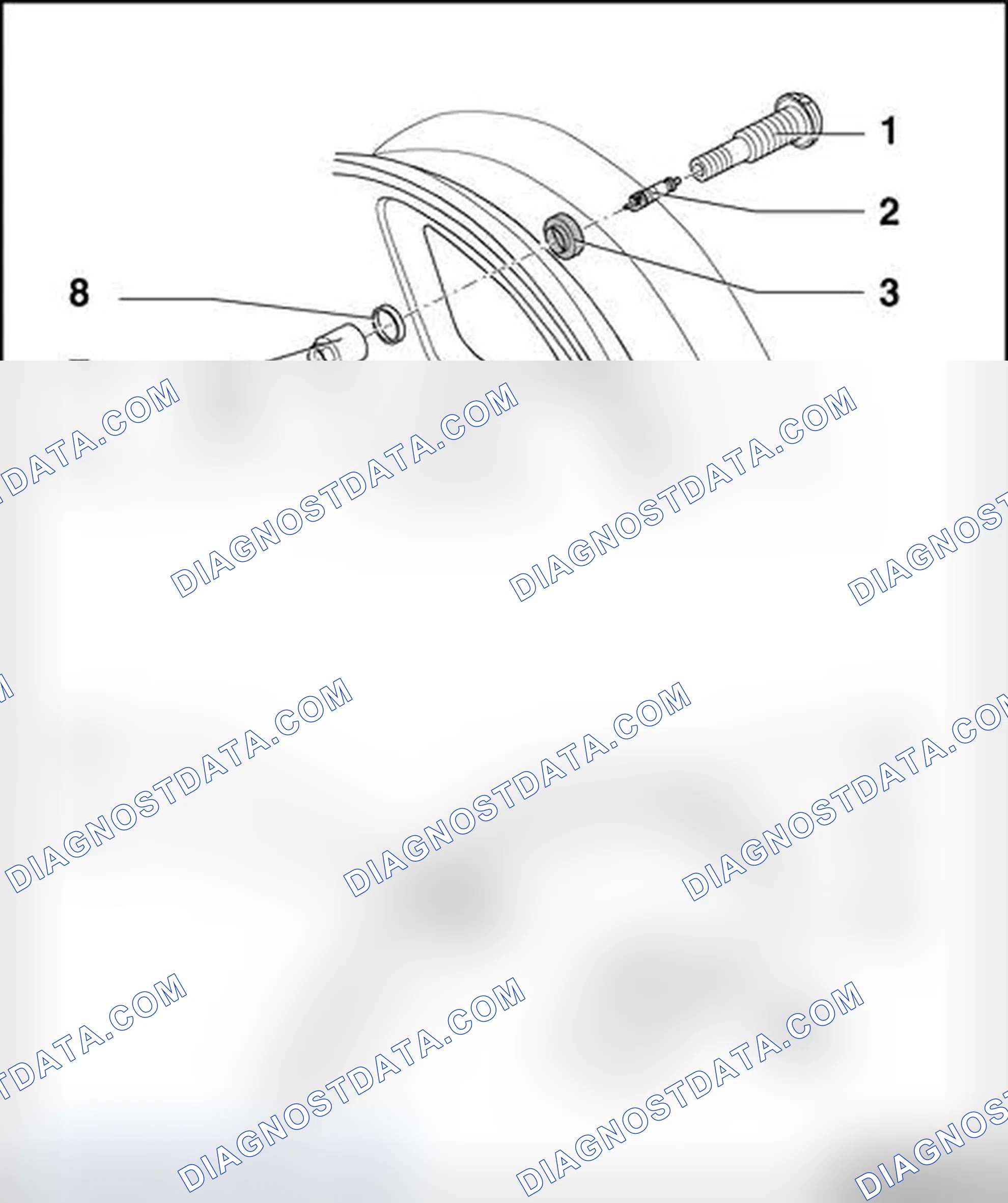 Scheme 9: Tire Pressure Monitoring, Assembly Overview