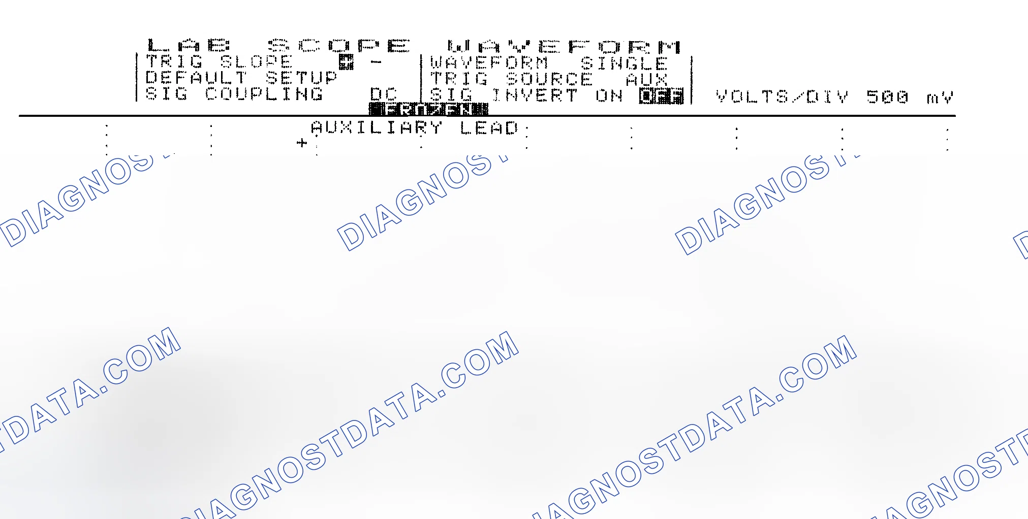 Scheme 14: Single Injector w/Excessive Current Flow - Current Pattern