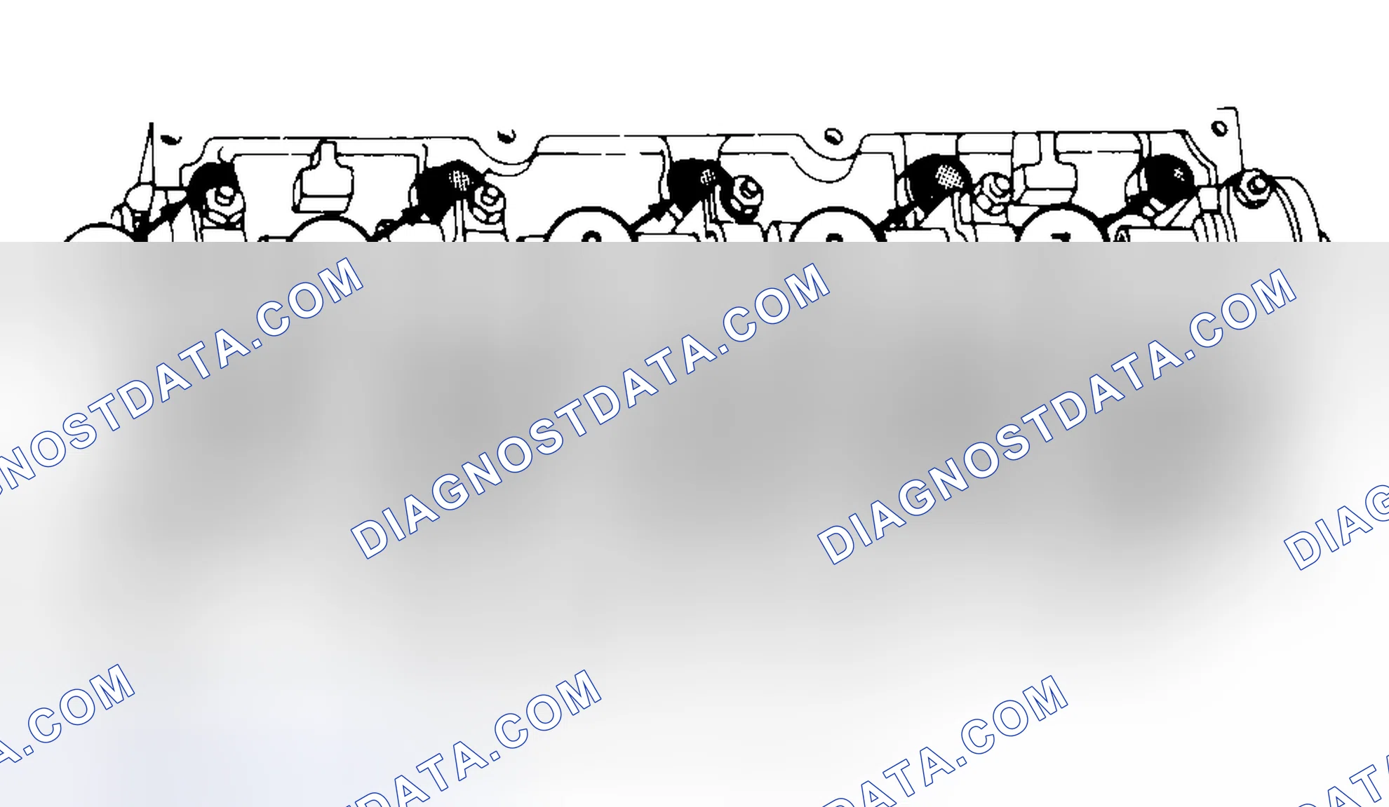 Scheme 7: Typical Cylinder Head Tightening or Loosening Sequence