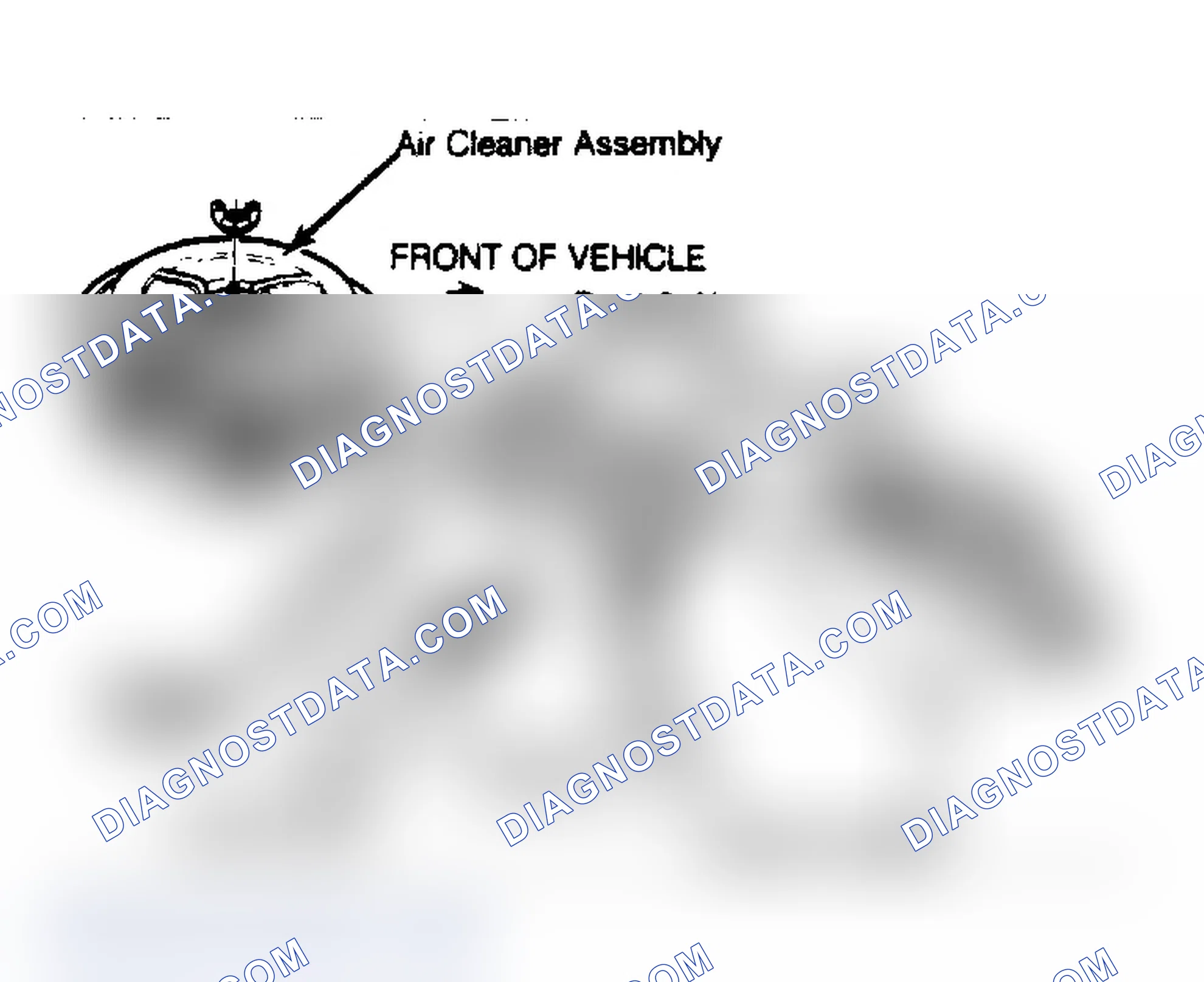 Scheme 39: Exploded View of Typical Thermostatic Air Cleaner Assembly Courtesy Ford Motor Co.