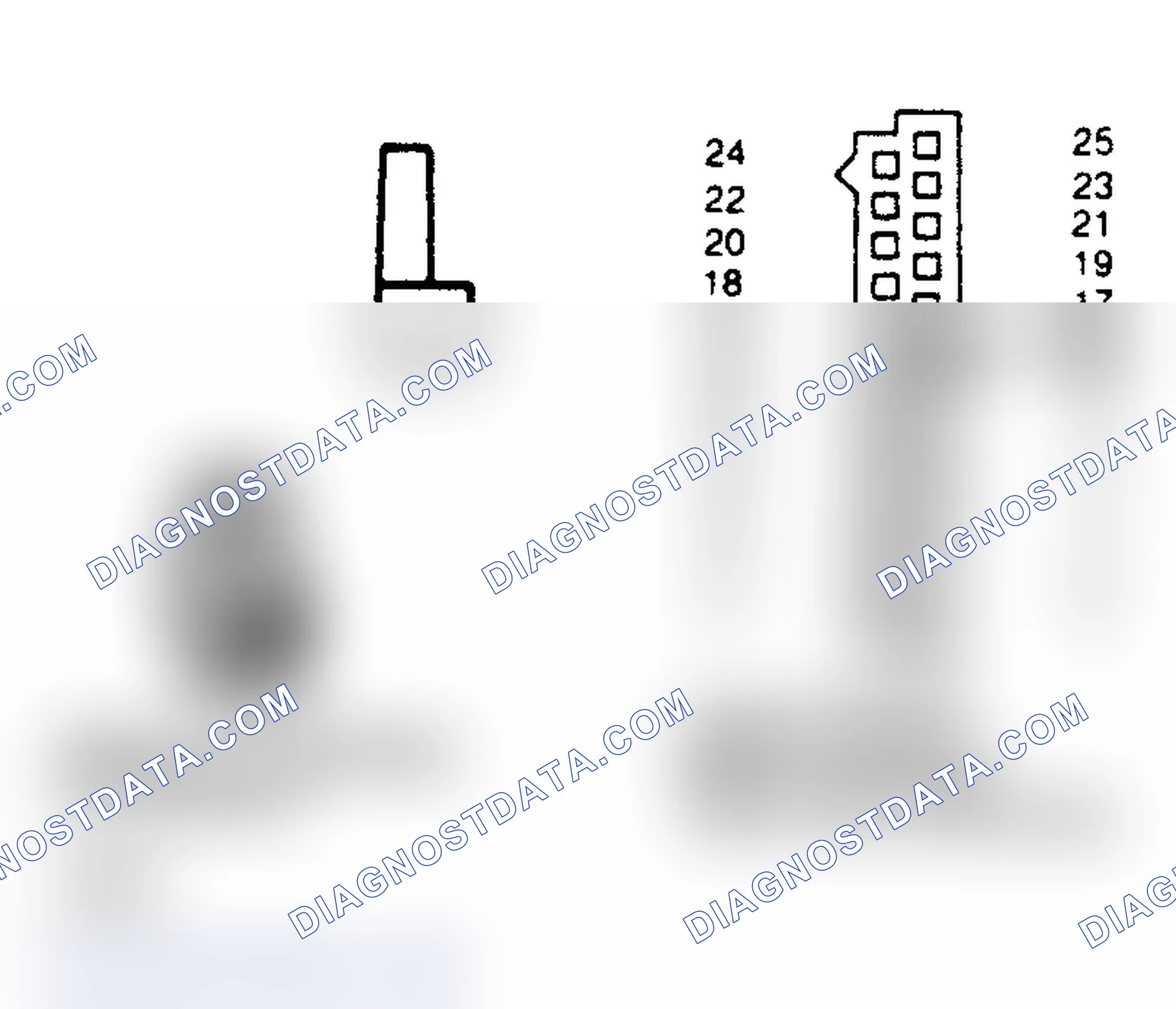 Scheme 162: Solenoid Assembly Connectors & Logic Module Red Connector View From Wire End