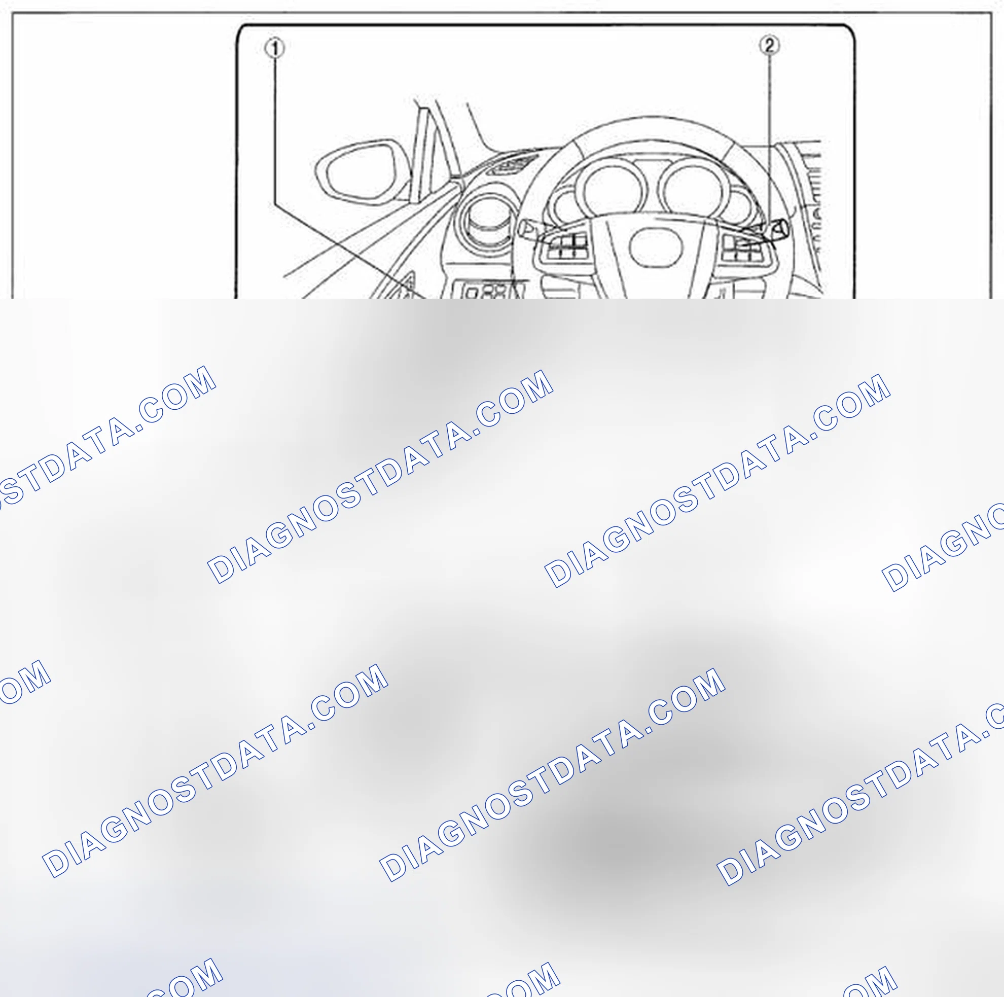 Scheme 1: WIPER/WASHER SYSTEM LOCATION INDEX