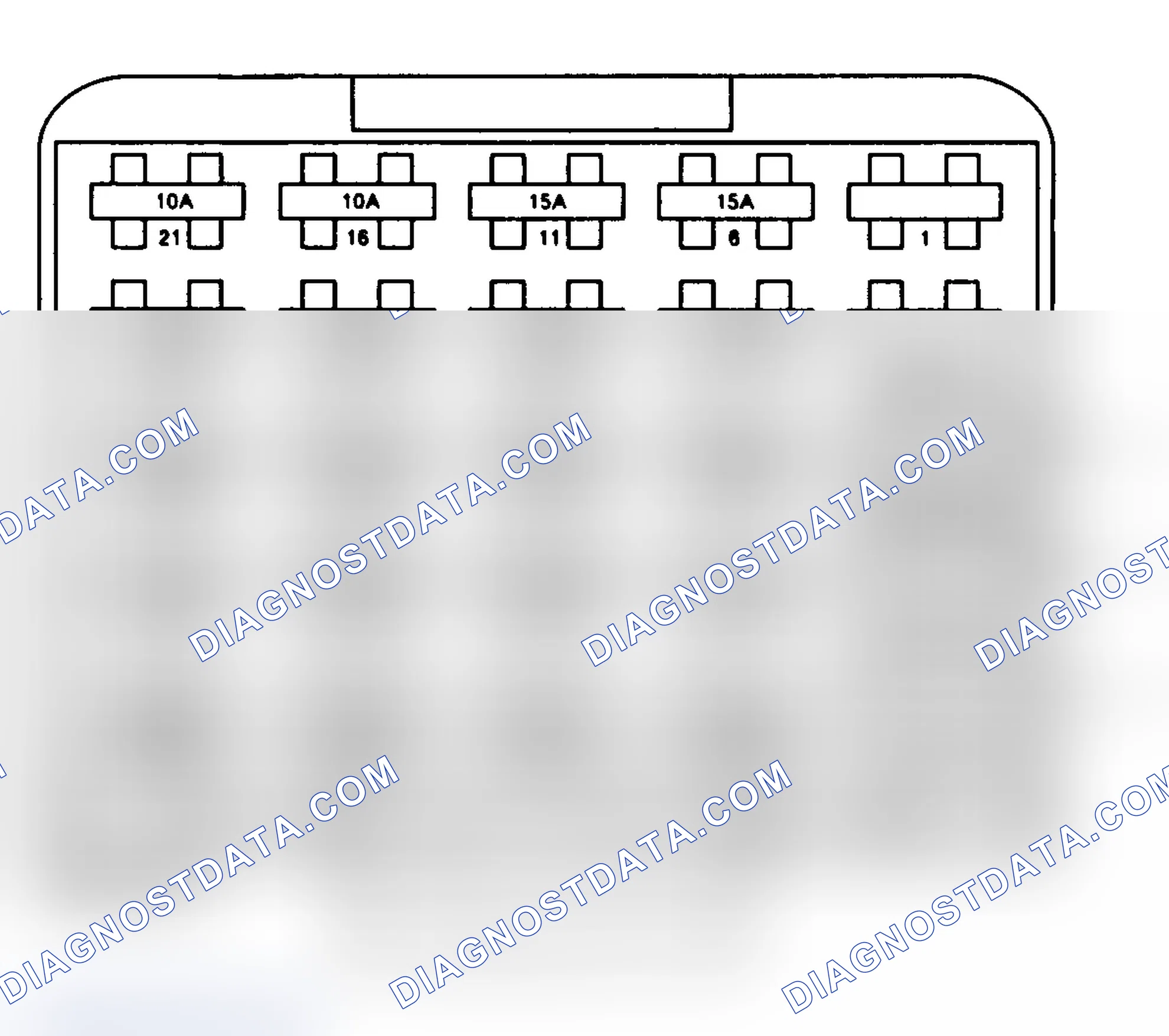 Scheme 11: FUSE PANEL ID (1991-93 PARK AVENUE)