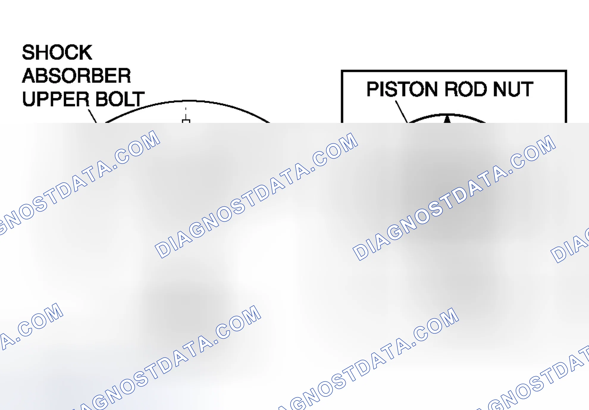 Scheme 12: Shock Absorber & Coil Spring Installation Note