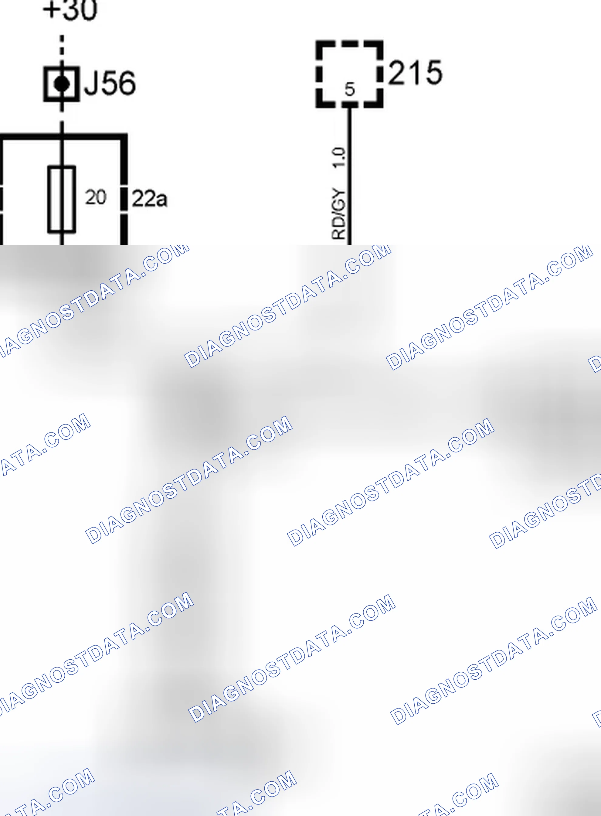 Scheme 56: CRIMP CONNECTION J62, INSTRUMENT HARNESS