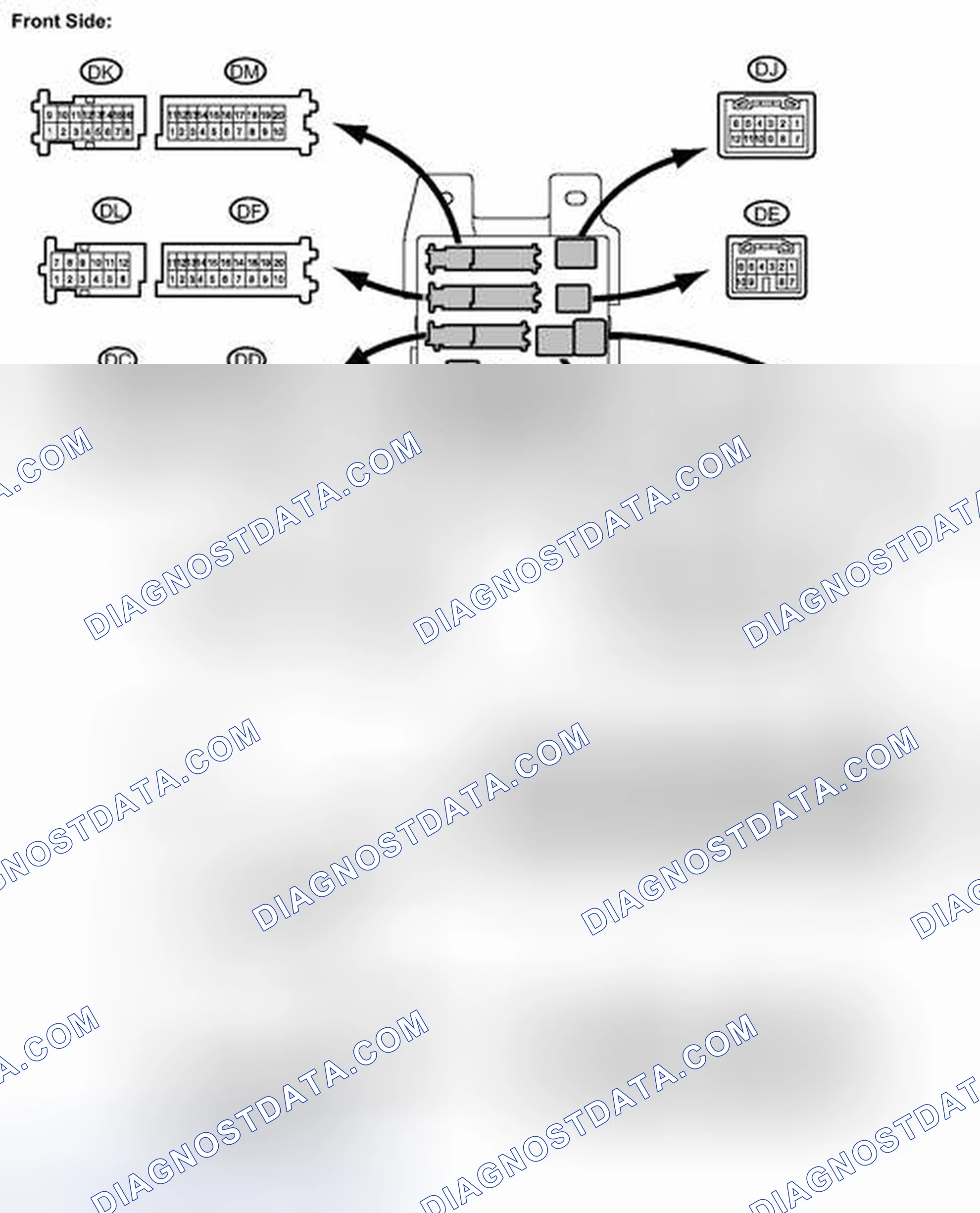 Scheme 50: TERMINALS OF ECU