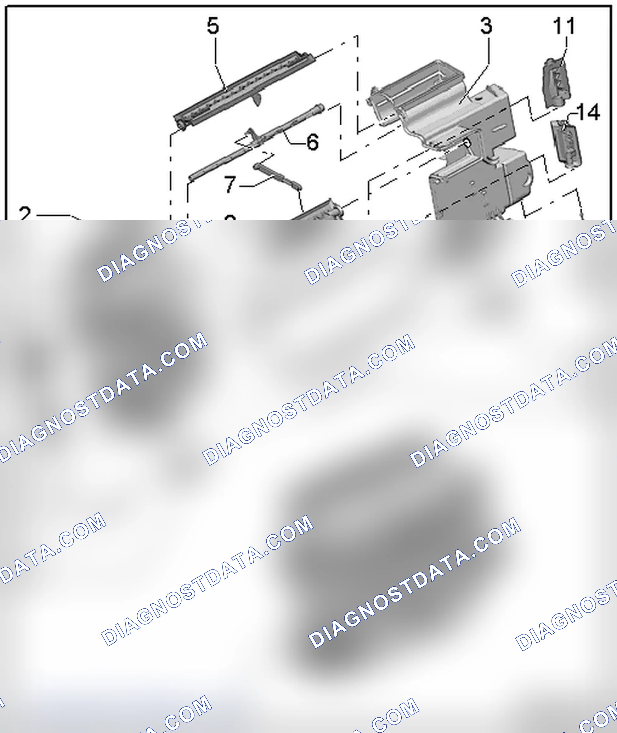 Scheme 327: Air Distribution Housing Basis A/C System