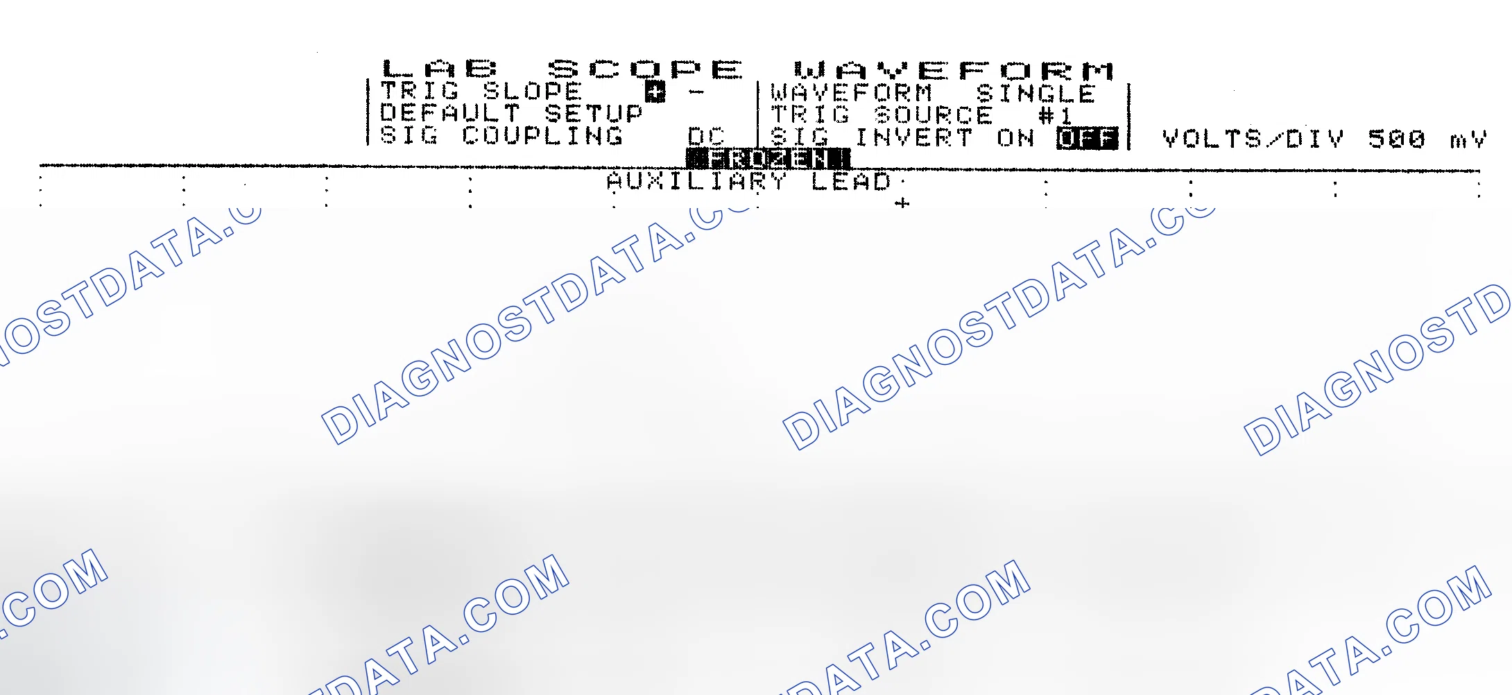 Scheme 10: Single Injector w/Excessive Current Flow - Current Pattern