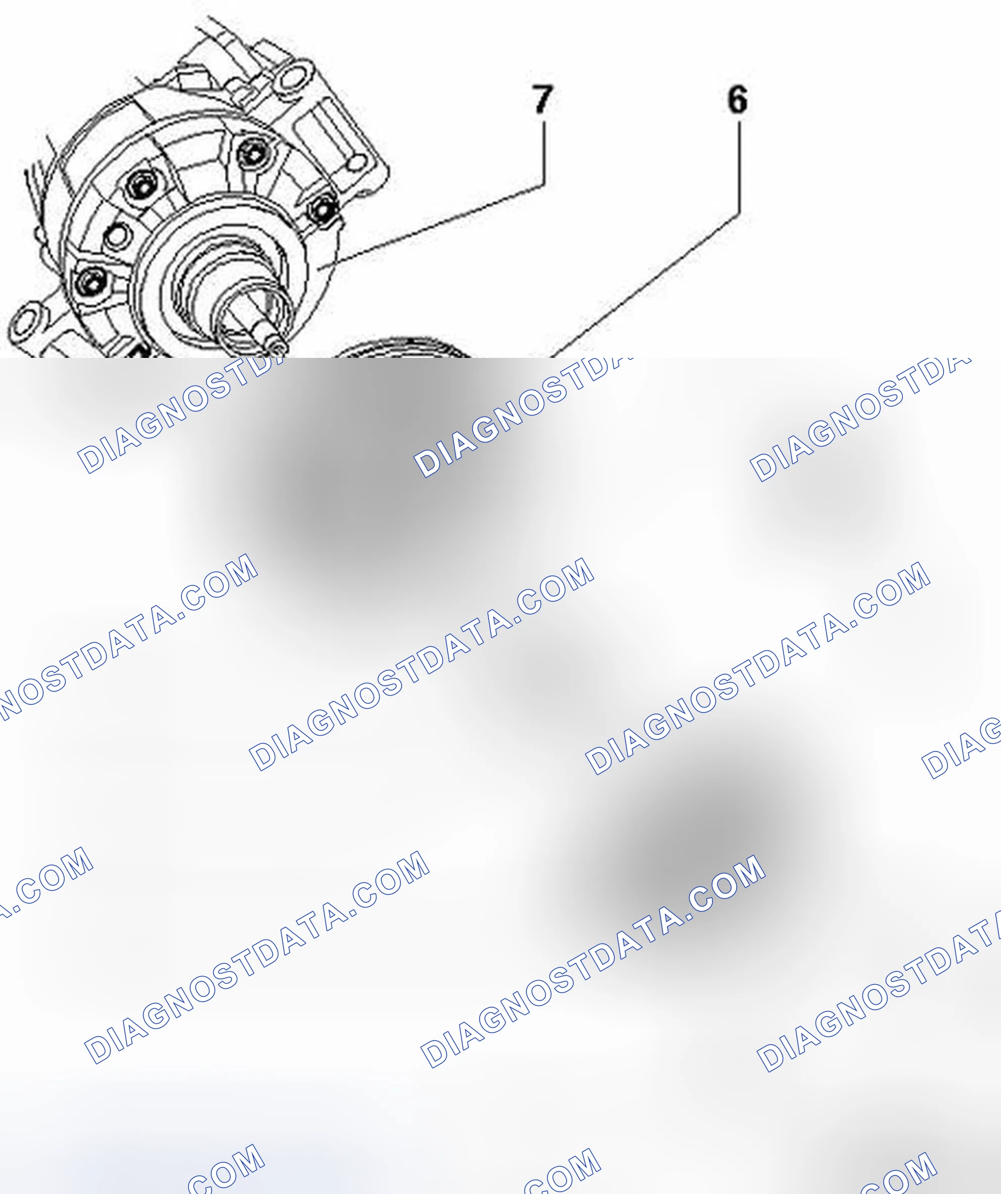 Scheme 31: A/C compressor pulley, replacing (Version "2")