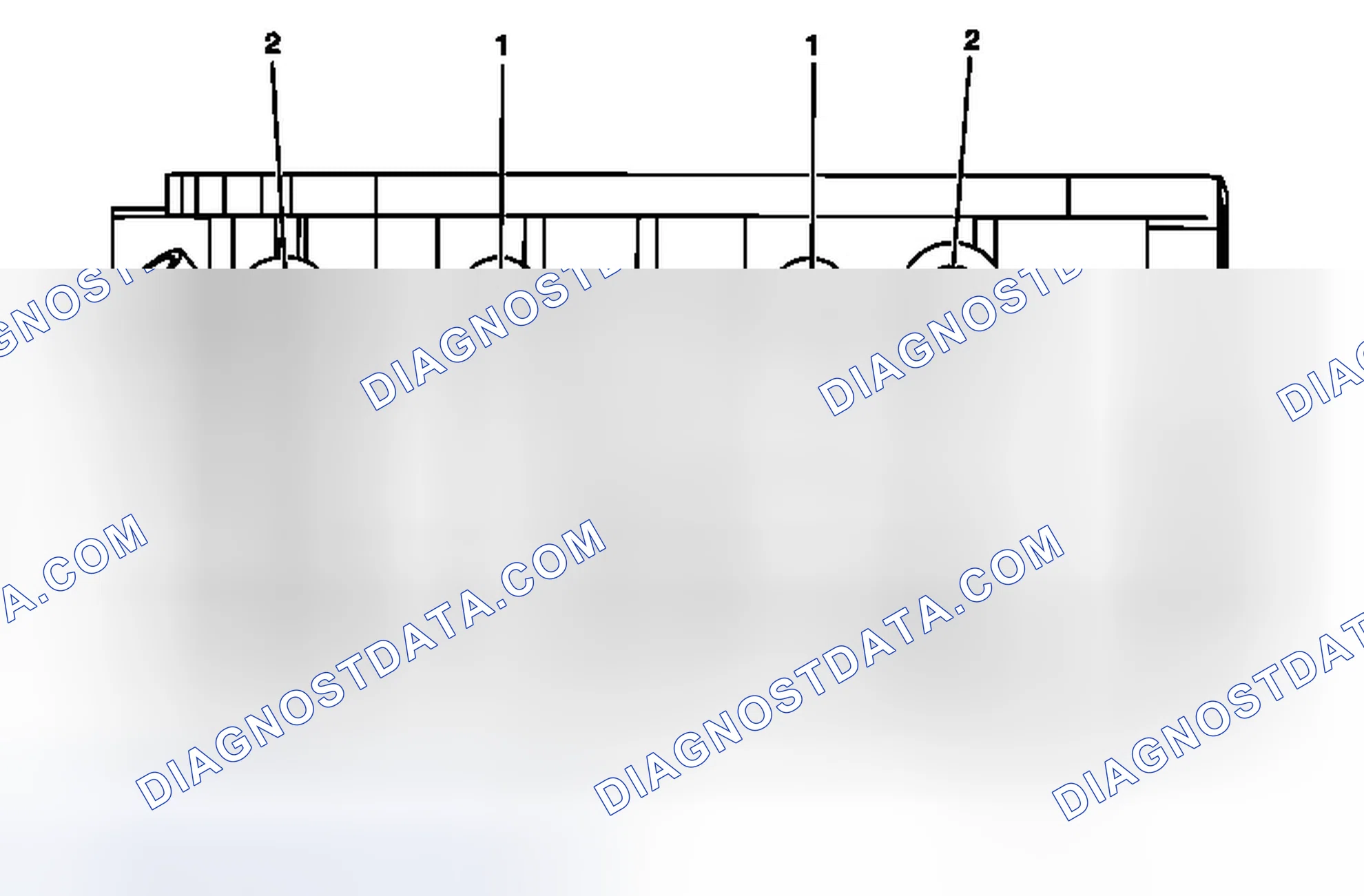 Scheme 81: Cylinder Head - Front View