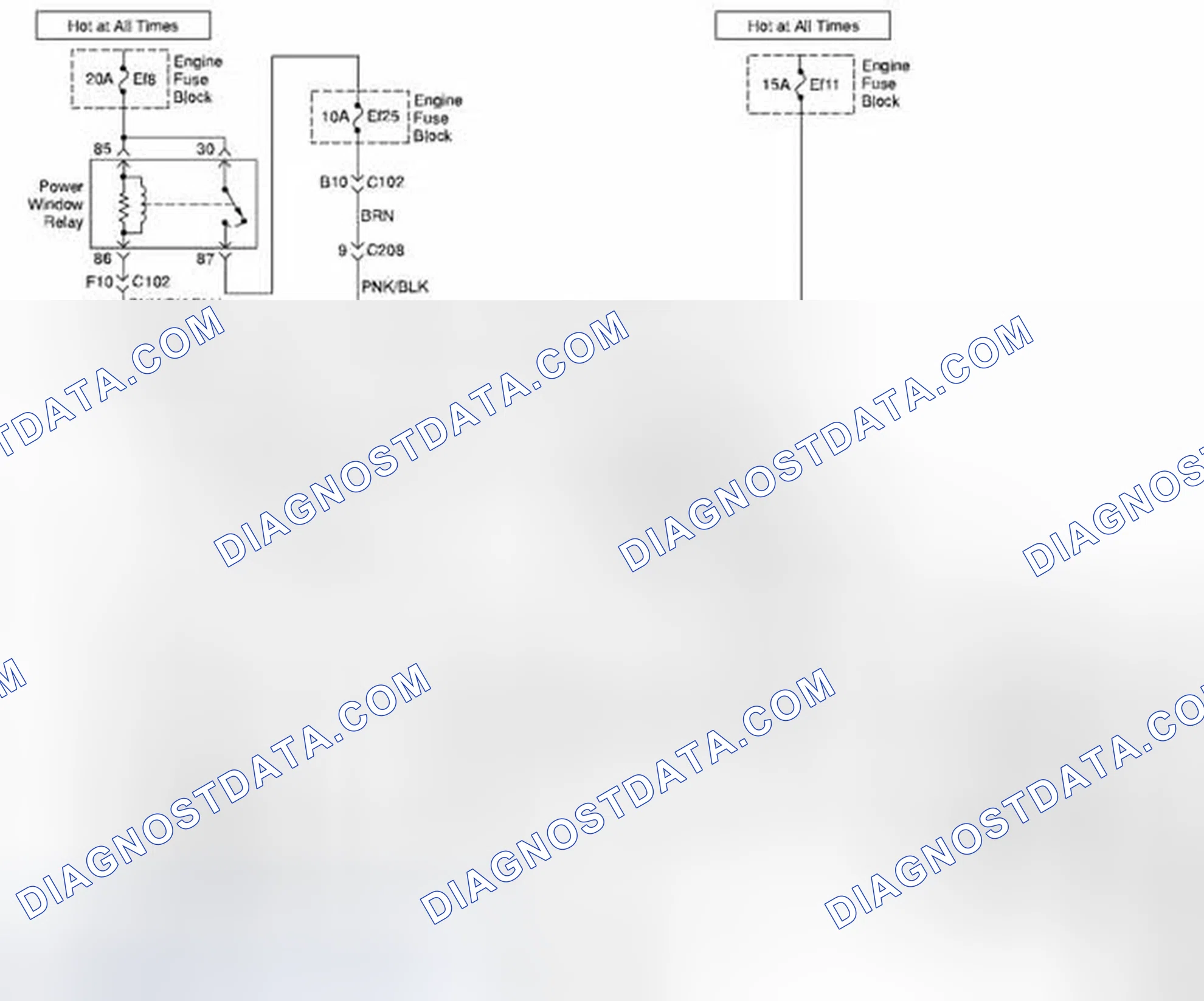 Scheme 4: Electric Control OSRV (Outside Rear View) Mirror System Diagram