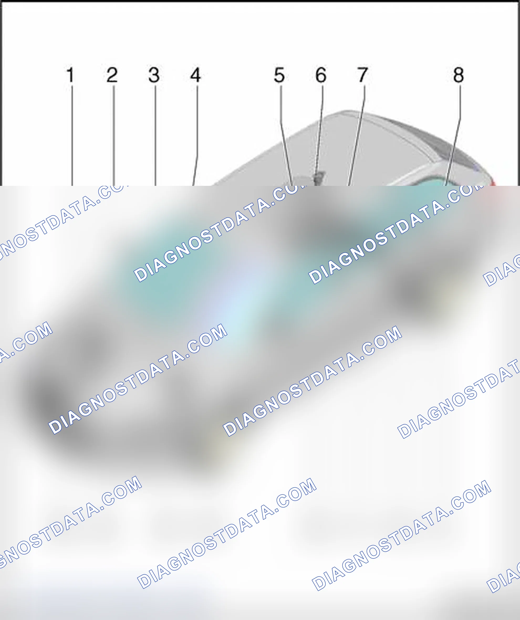 Scheme 259: Electrical/electronic components and component locations, overview