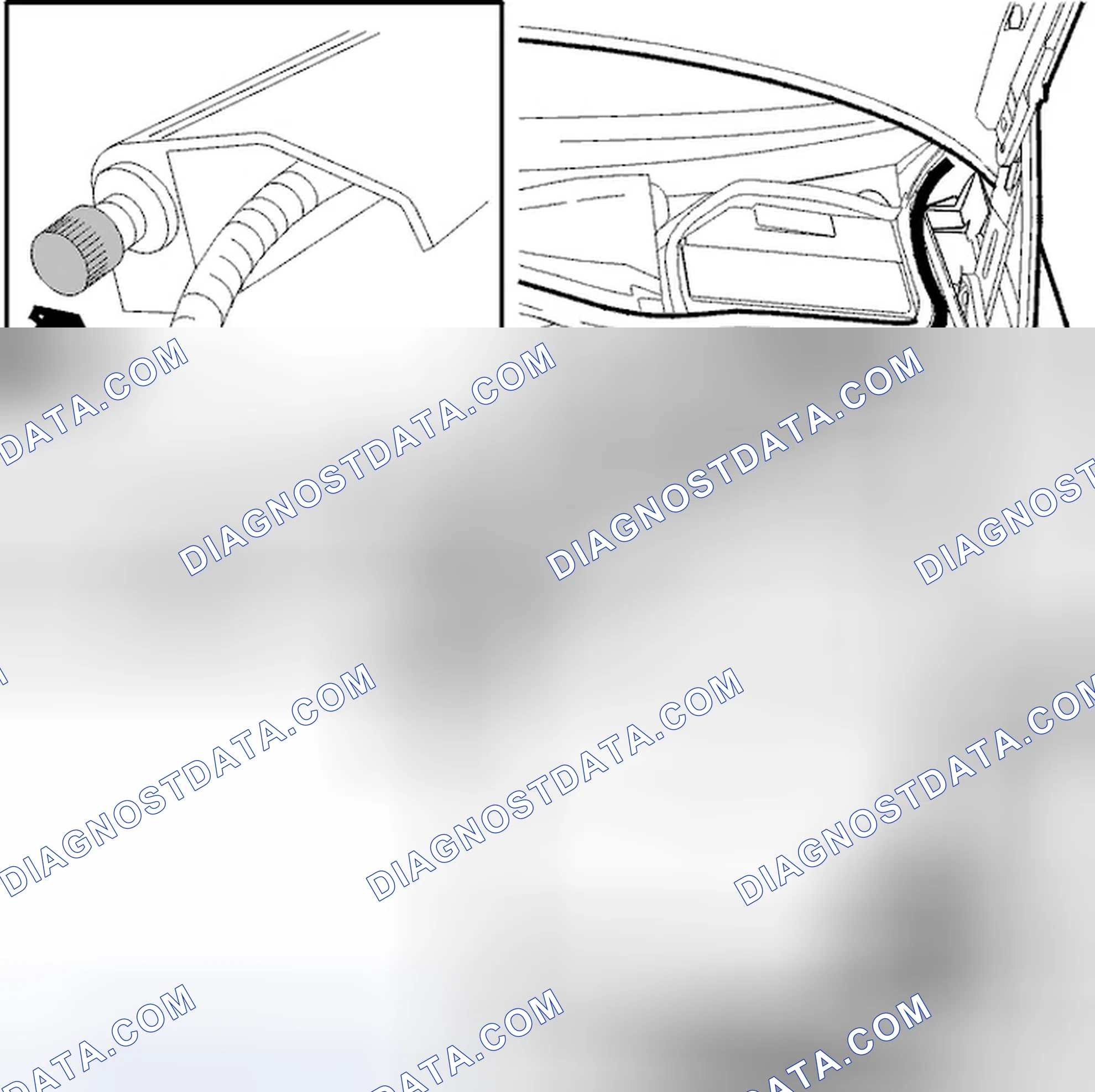Scheme 184: Connecting Fuel Pressure Gauge