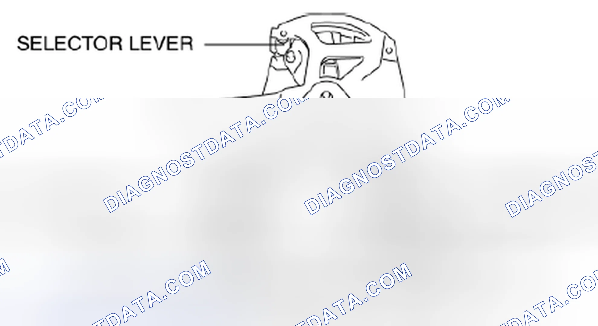 Scheme 642: Selector lever installation note