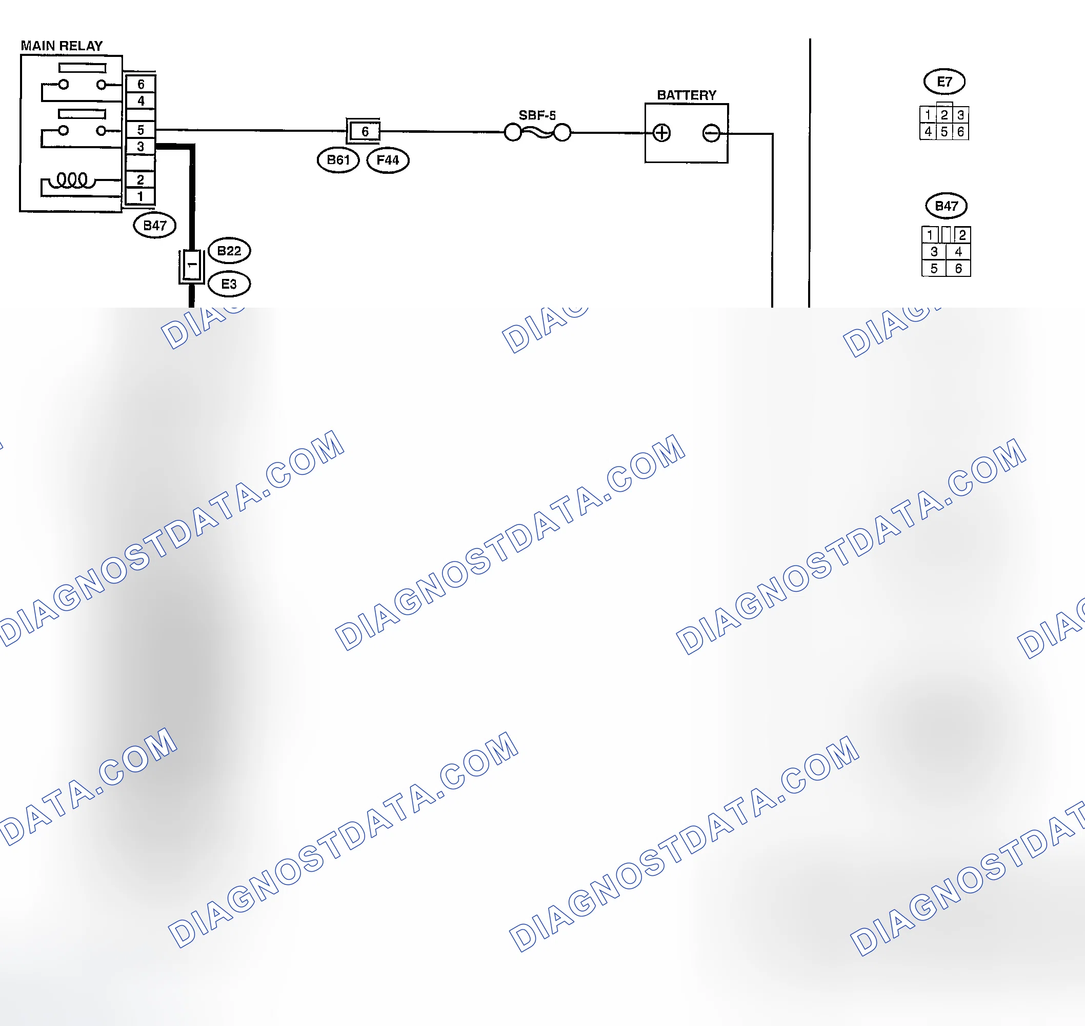 Scheme 260: WIRING DIAGRAM