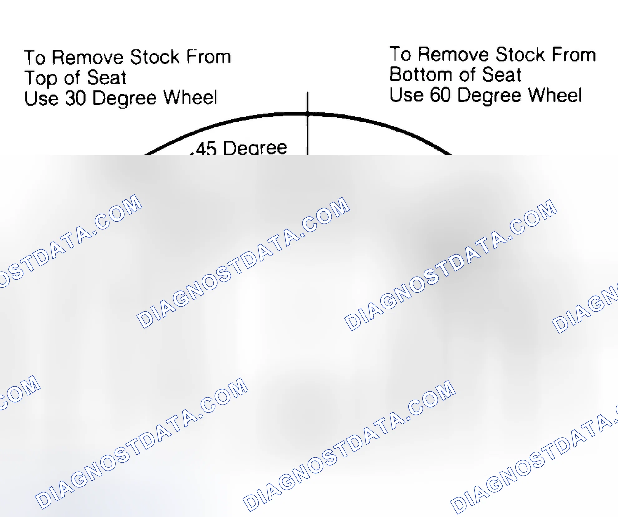 Scheme 19: Adjusting Valve Seat Width