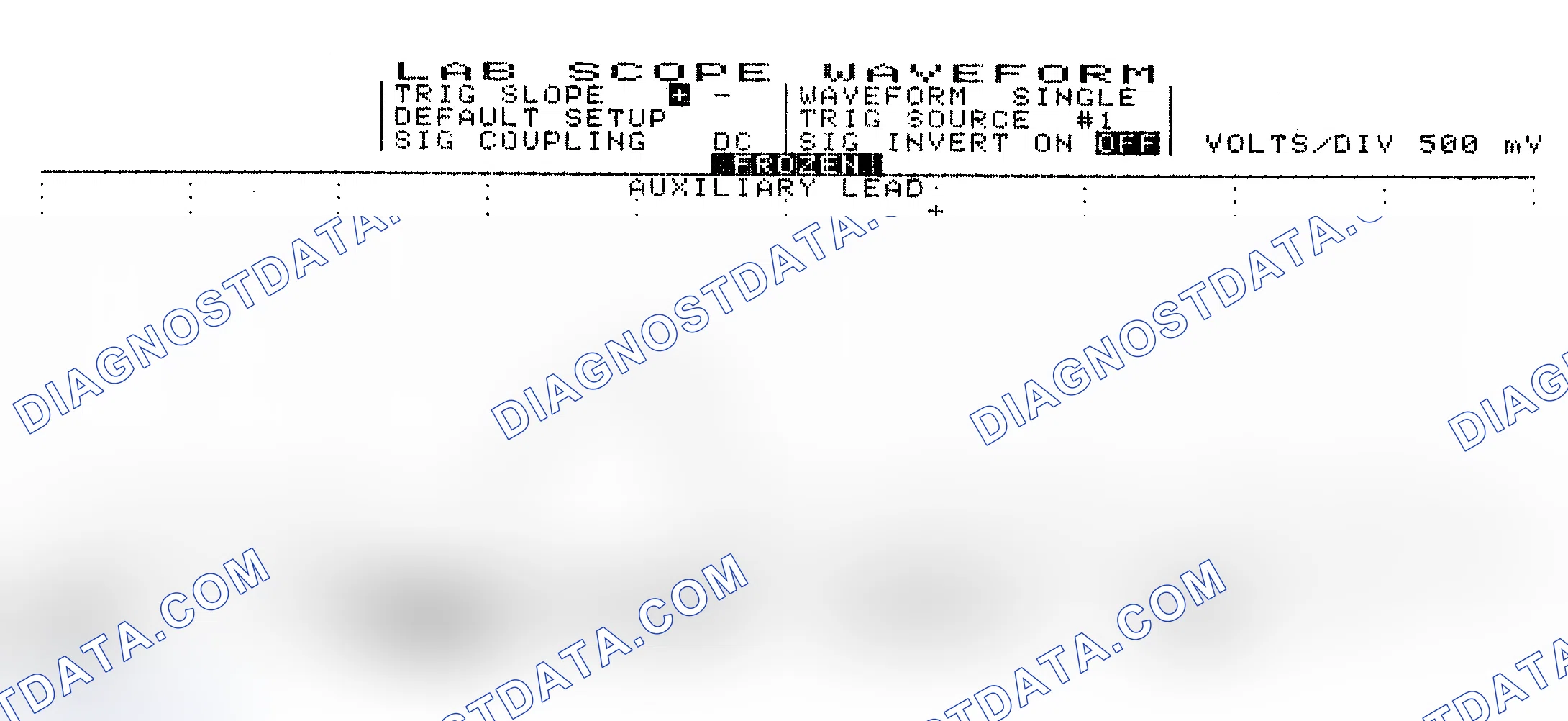 Scheme 10: Single Injector w/Excessive Current Flow - Current Pattern