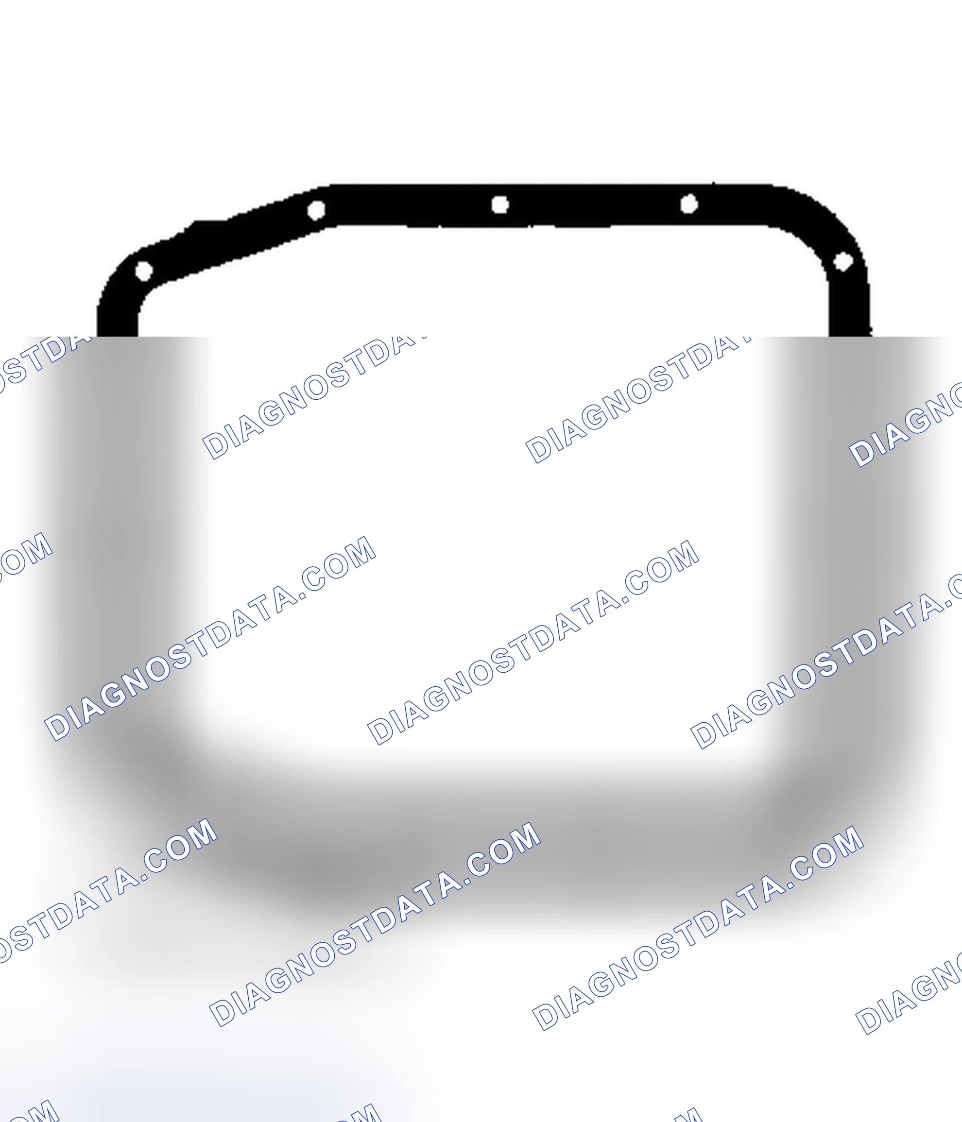 Scheme 13: Identifying Oil Pan Gasket (4R70W)