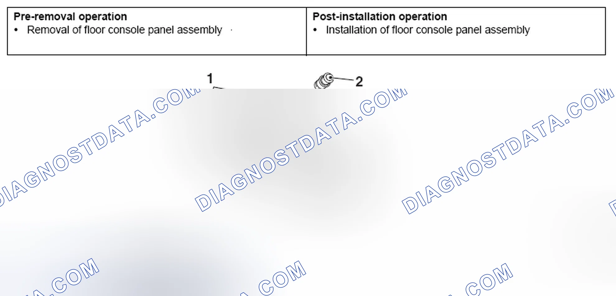 Scheme 6: ACCESSORY SOCKET - FLOOR CONSOLE PANEL ASSEMBLY